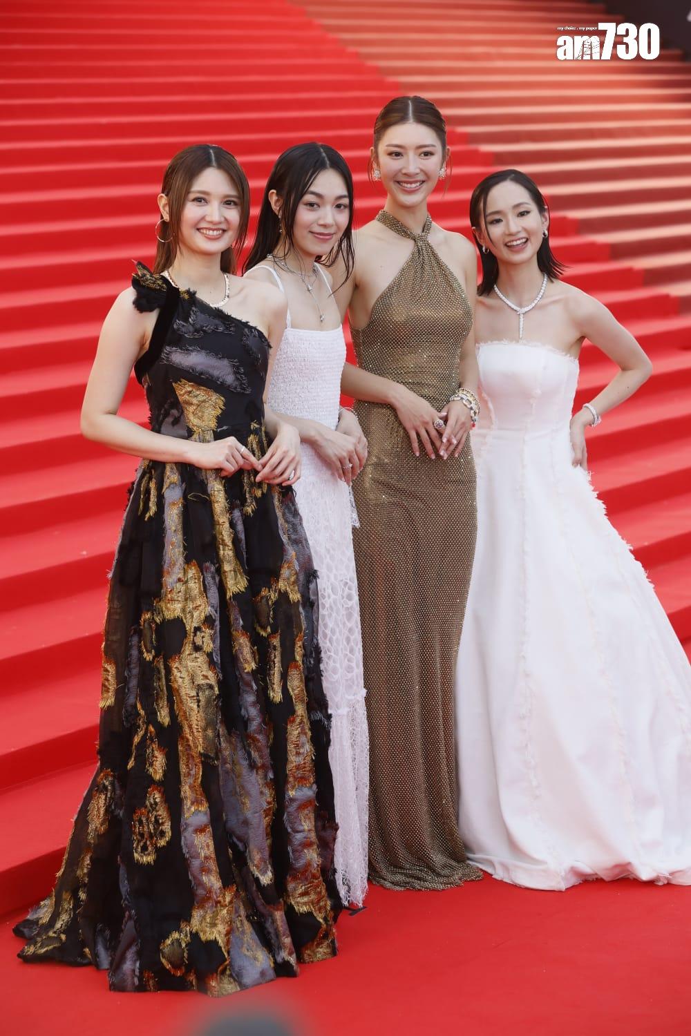 金像獎2024|《白日之下》團隊。(蘇文傑攝)