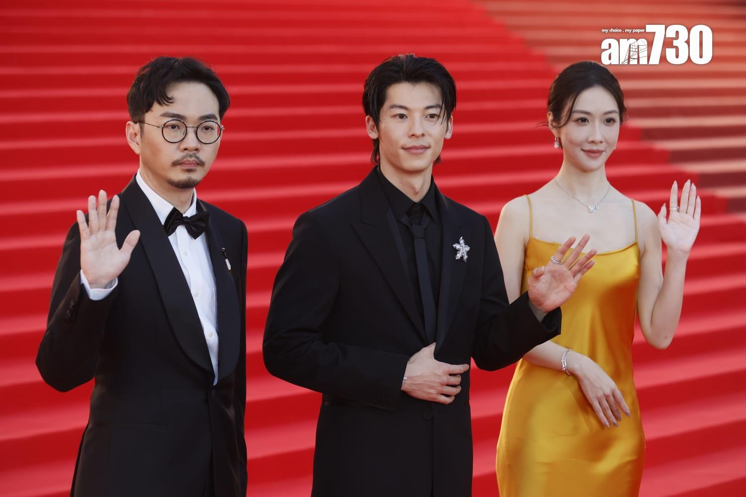 金像獎2024|《第42屆香港電影金像獎》紅地毯盛況。(蘇文傑攝)