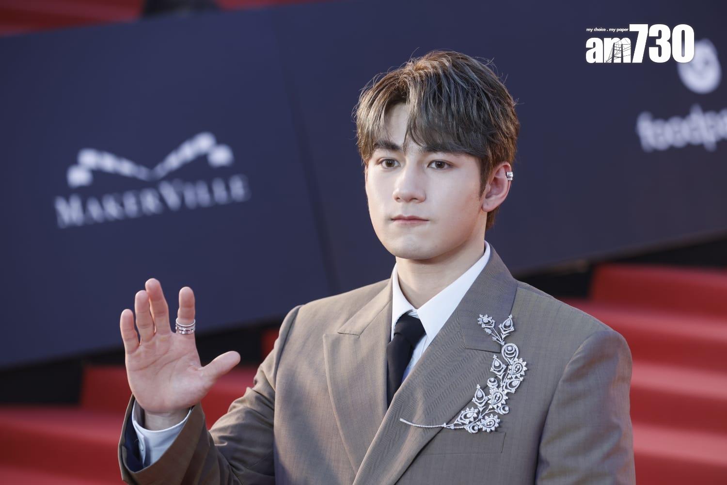 《第42屆香港電影金像獎》紅地毯盛況。(蘇文傑攝)