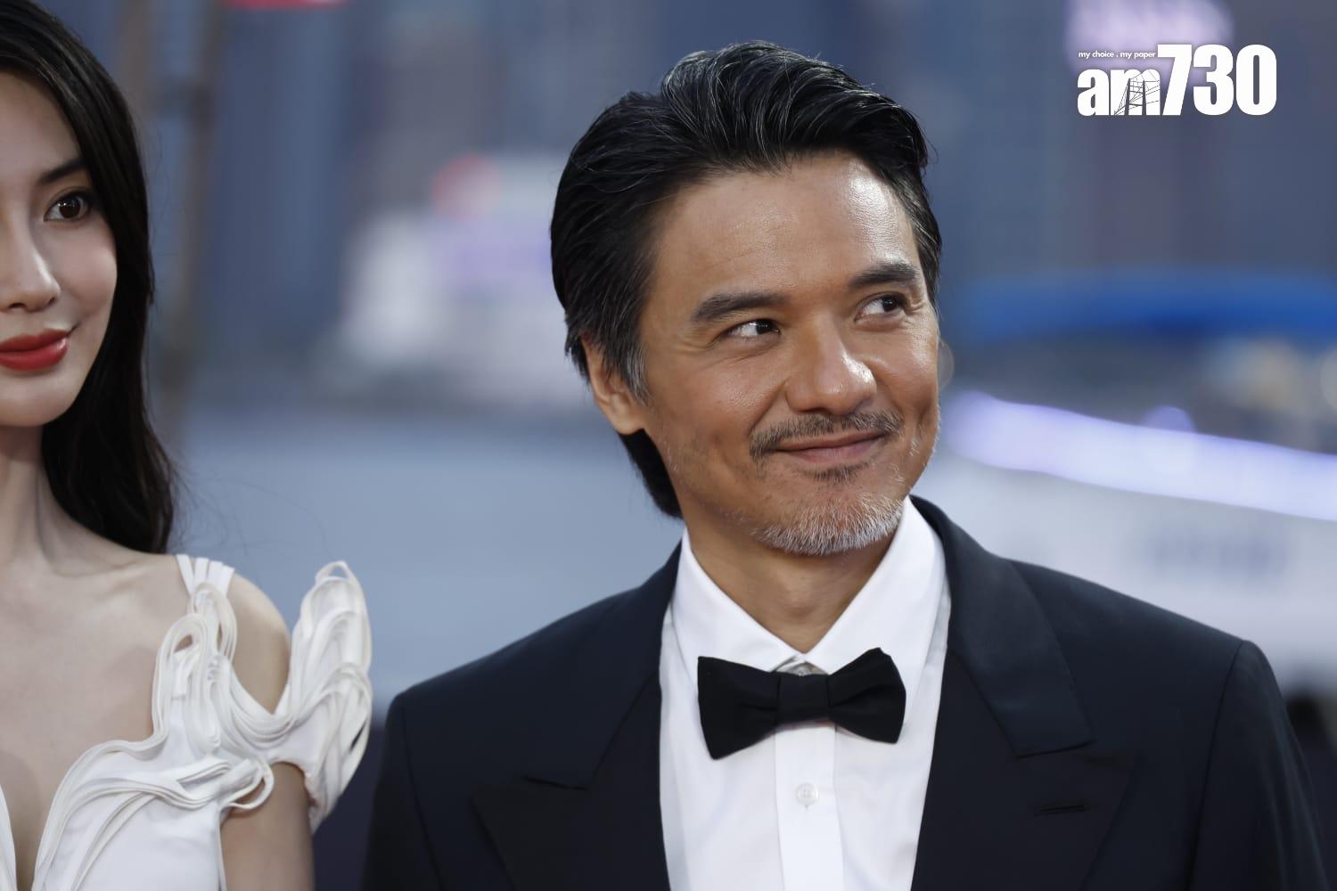 《第42屆香港電影金像獎》紅地毯盛況。(林俊源攝)