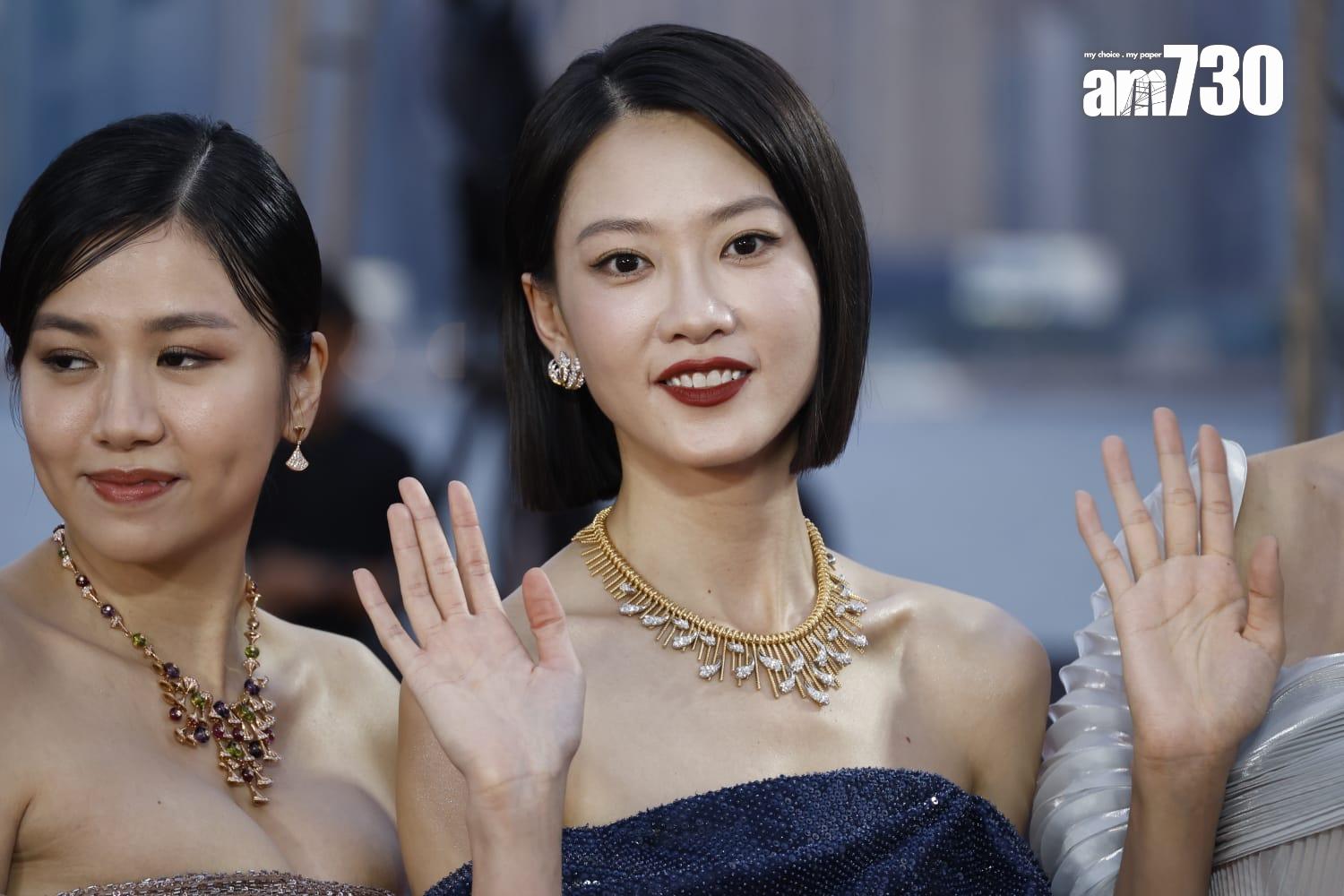 金像獎2024|《毒舌大狀》團隊。(林俊源攝)