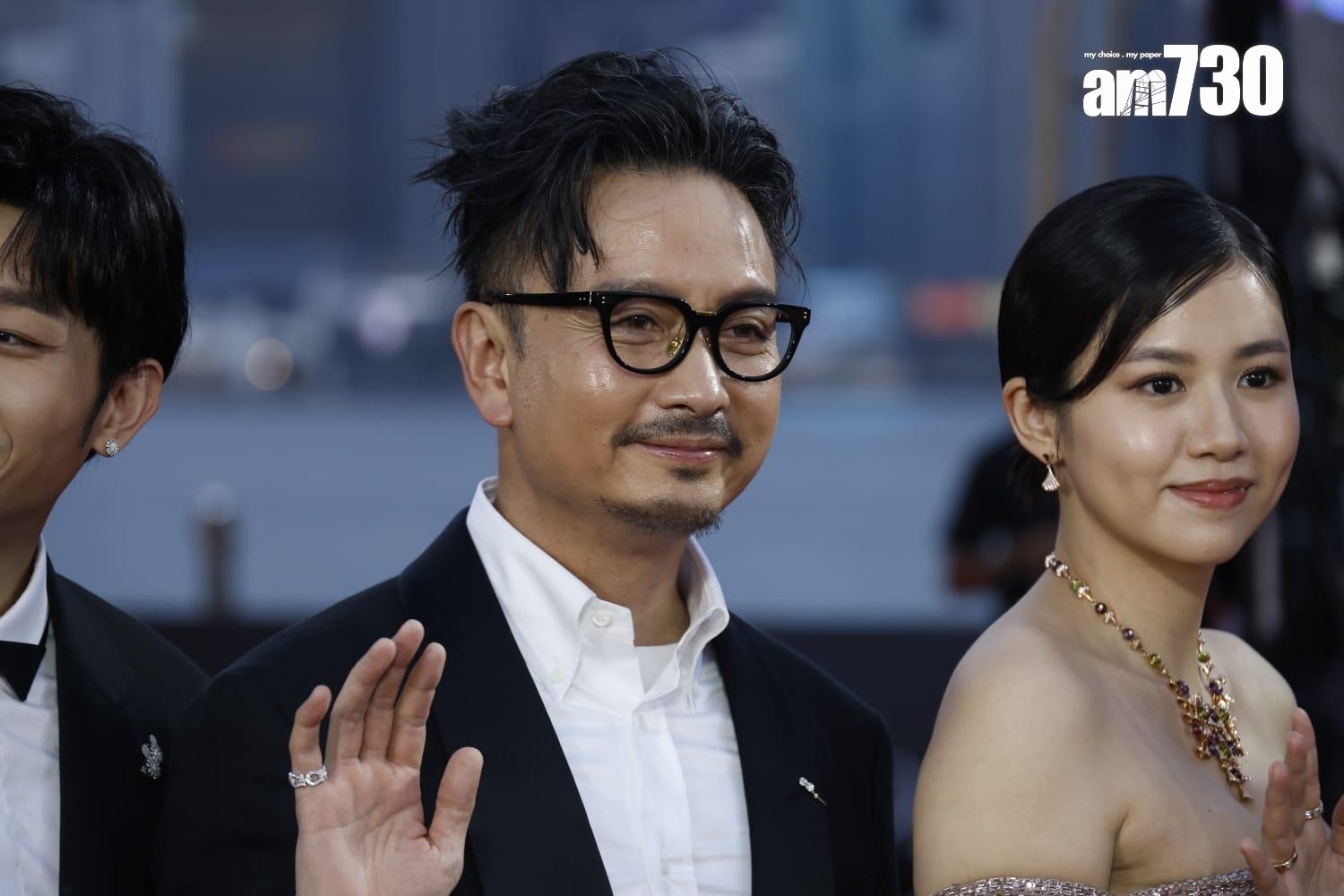 金像獎2024|《毒舌大狀》團隊。(林俊源攝)