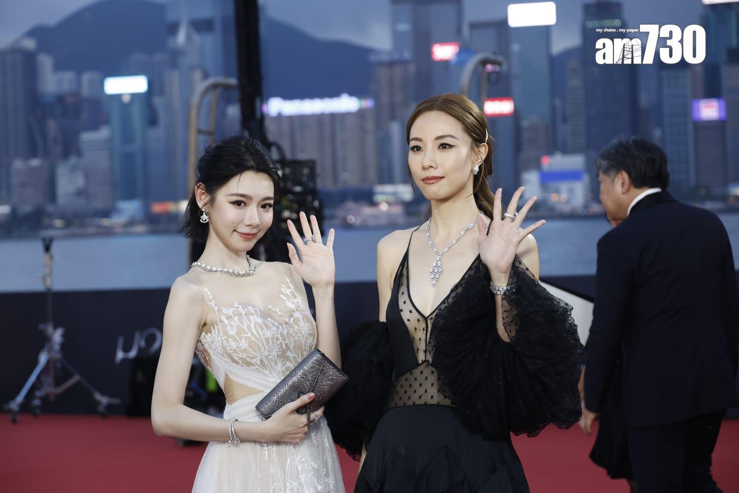 金像獎2024|林明禎、鄧麗欣。(林俊源攝)