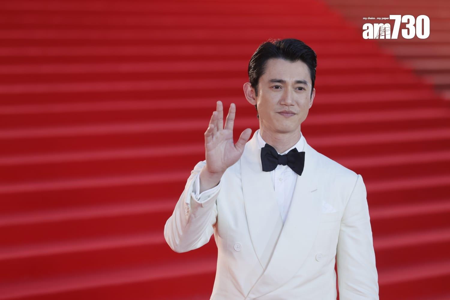 《第42屆香港電影金像獎》紅地毯盛況。(蘇文傑攝)