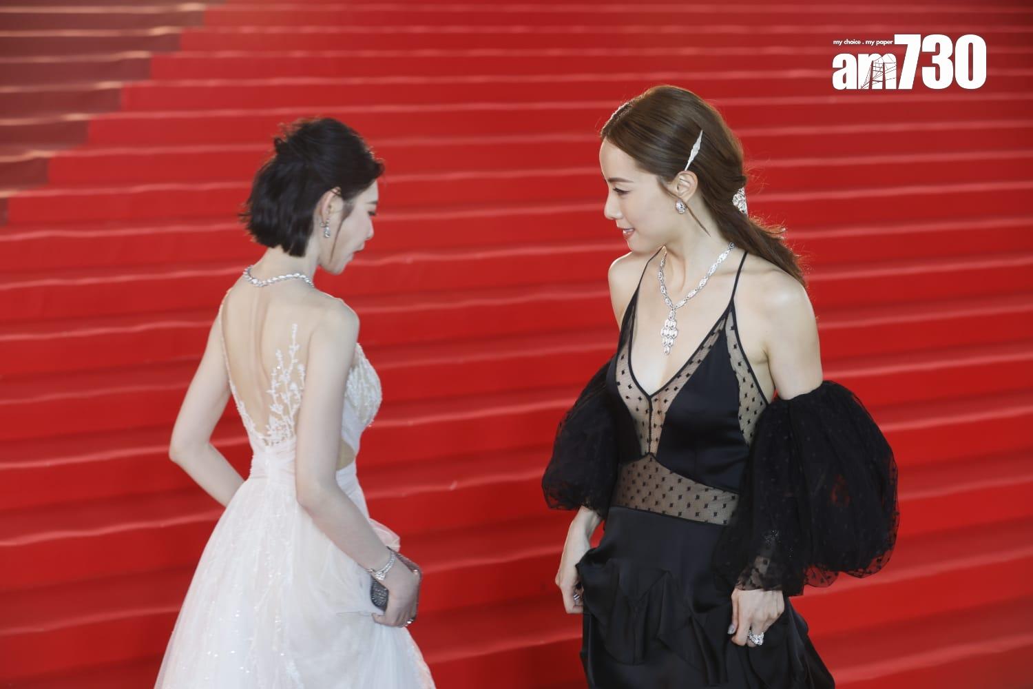 金像獎2024|鄧麗欣、林明禎(蘇文傑攝)