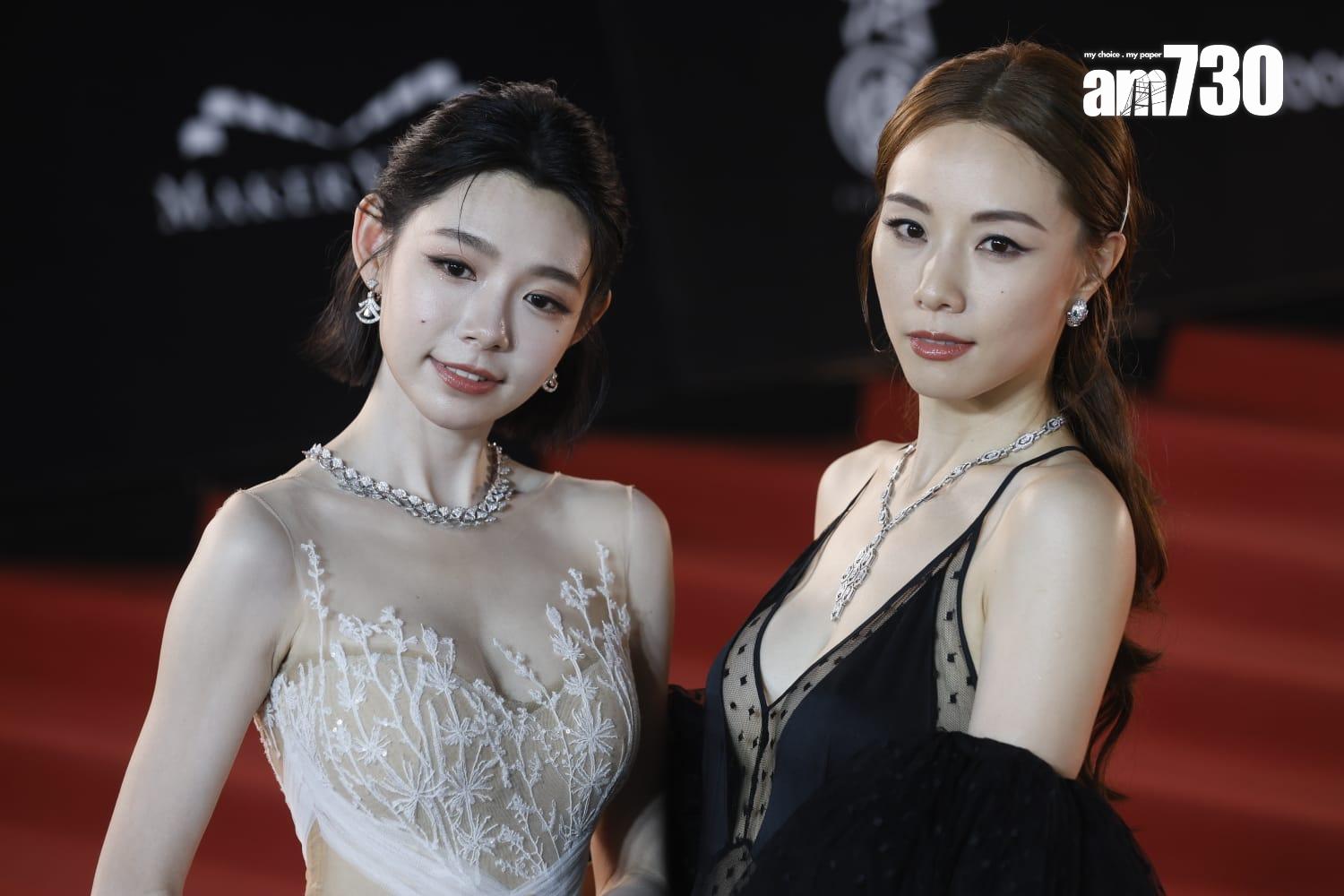 金像獎2024|鄧麗欣、林明禎(蘇文傑攝)