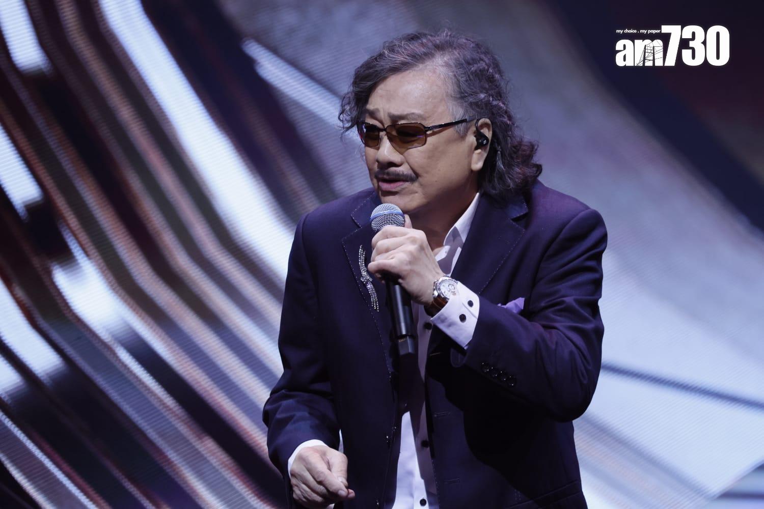 金像獎2024|大AL演繹最佳原創電影歌曲。(蘇文傑攝)