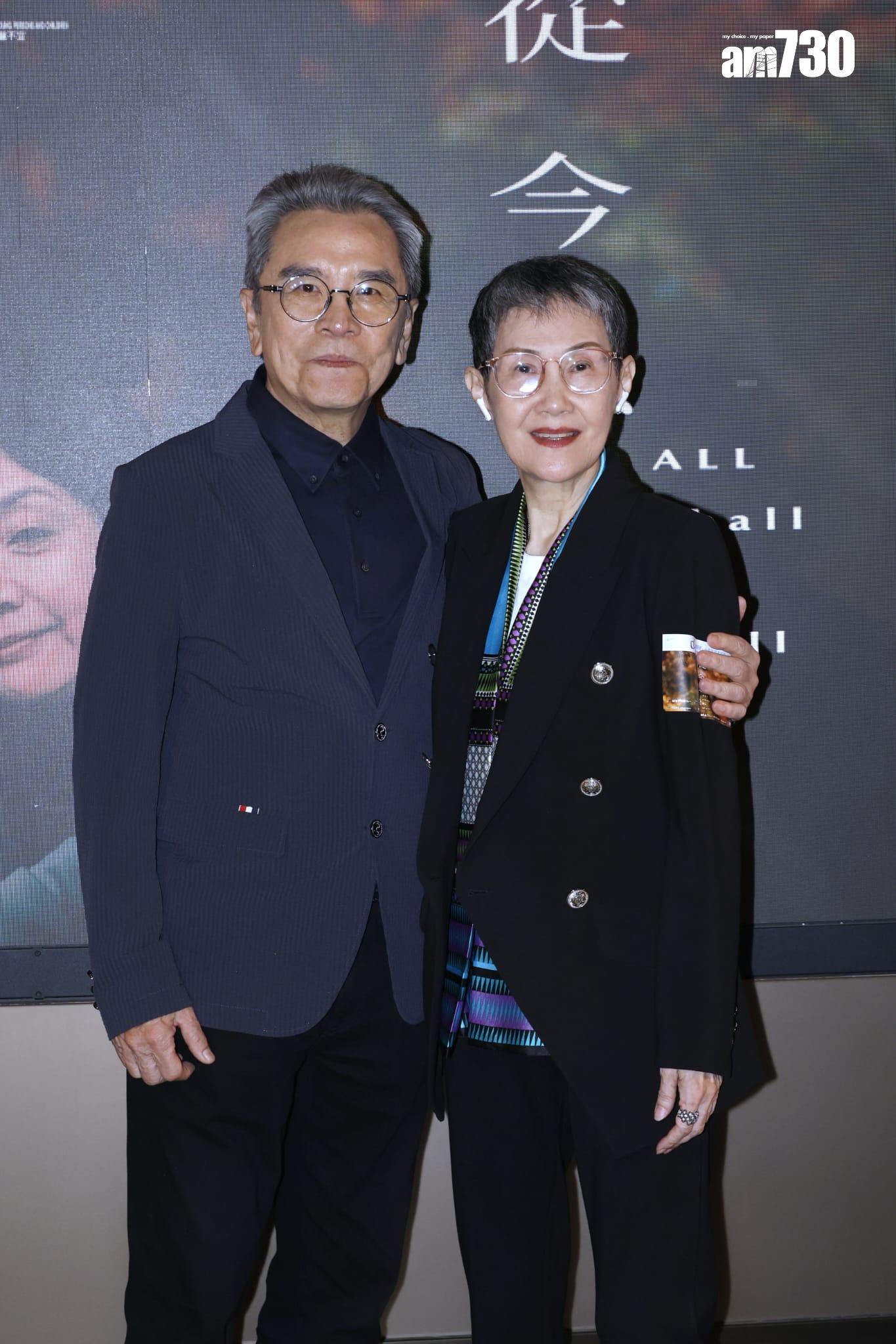 姜大衛與李琳琳結婚多年仍非常恩愛。(林俊源攝)