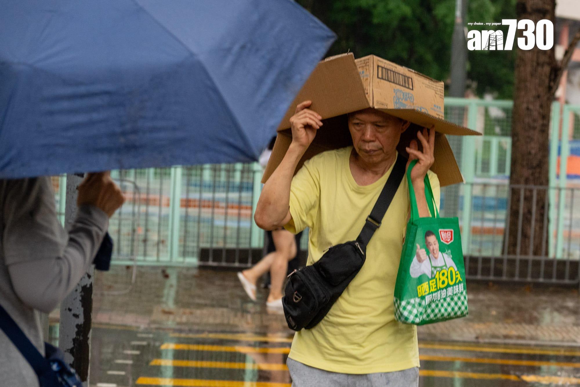天氣|天文台:未來兩三小時香港廣泛地區或受大雨及強陣風影響 (更新)
