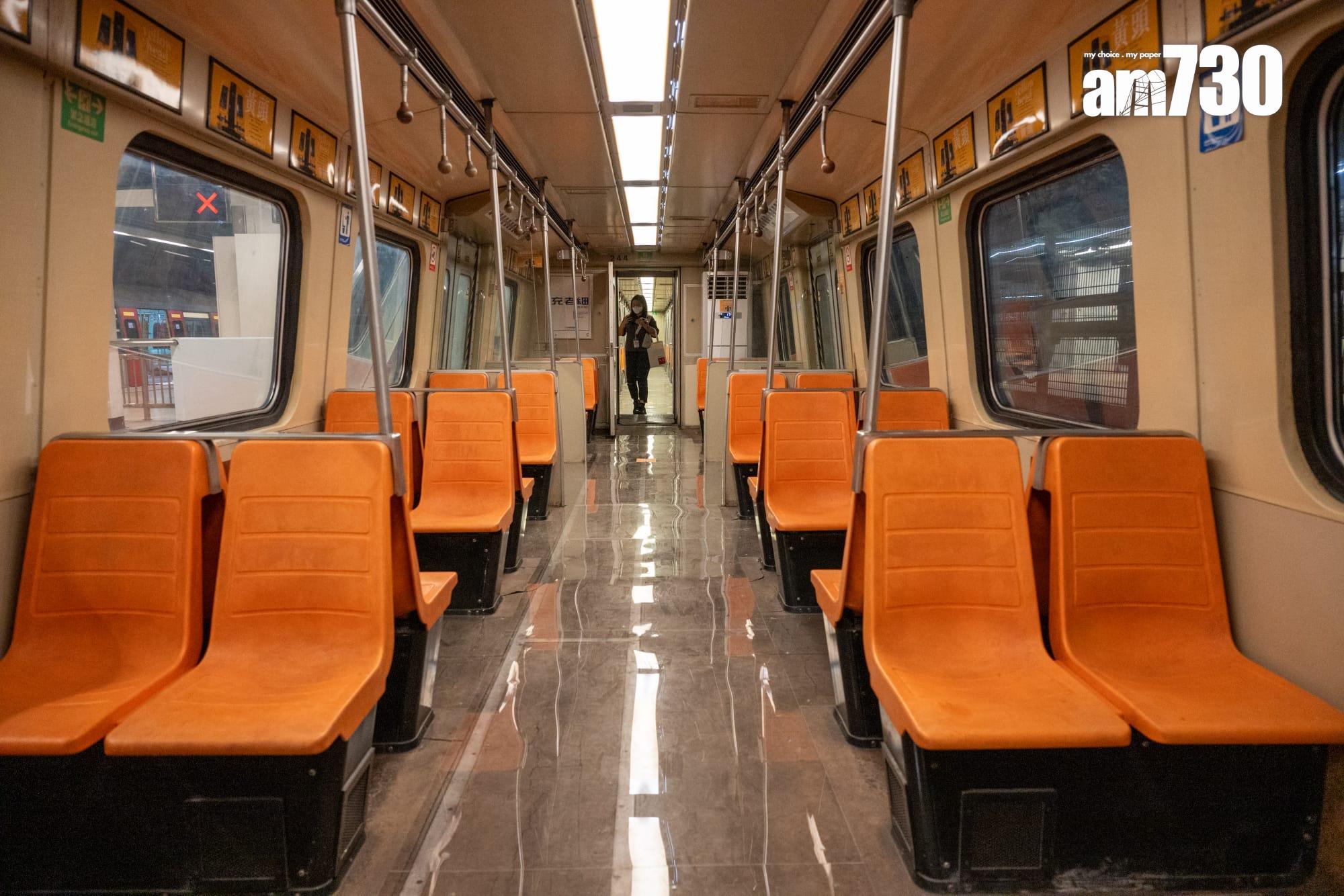 紅磡站舊月台辦「站見」鐵路展,重現三款退役列車,4.27起開放參觀。(陳奕釗攝)