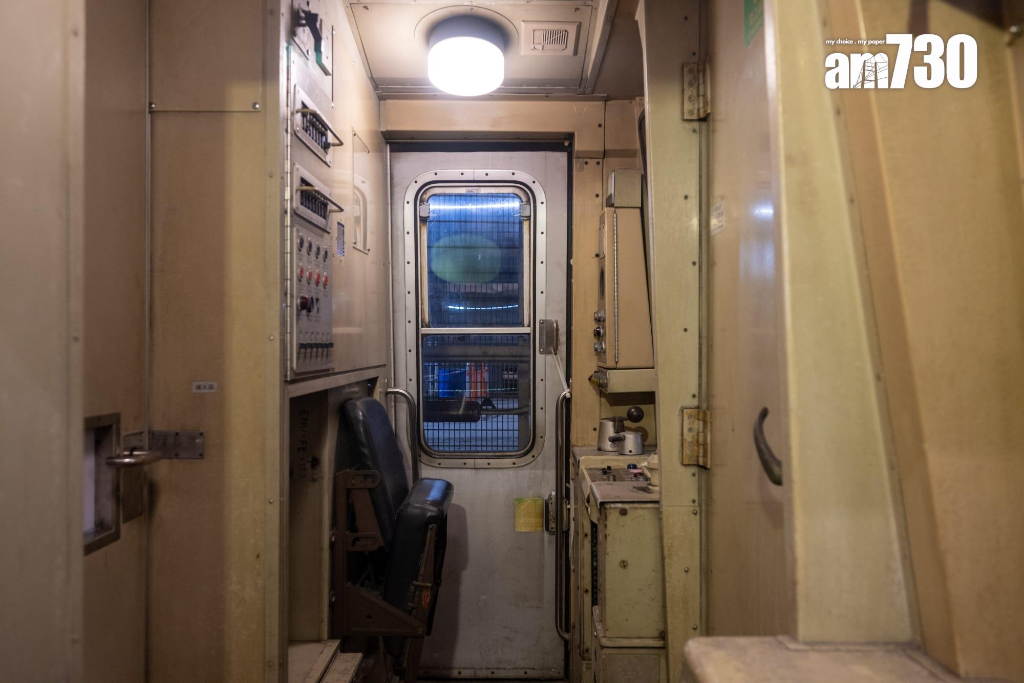 紅磡站舊月台辦「站見」鐵路展,重現三款退役列車,4.27起開放參觀。(陳奕釗攝)