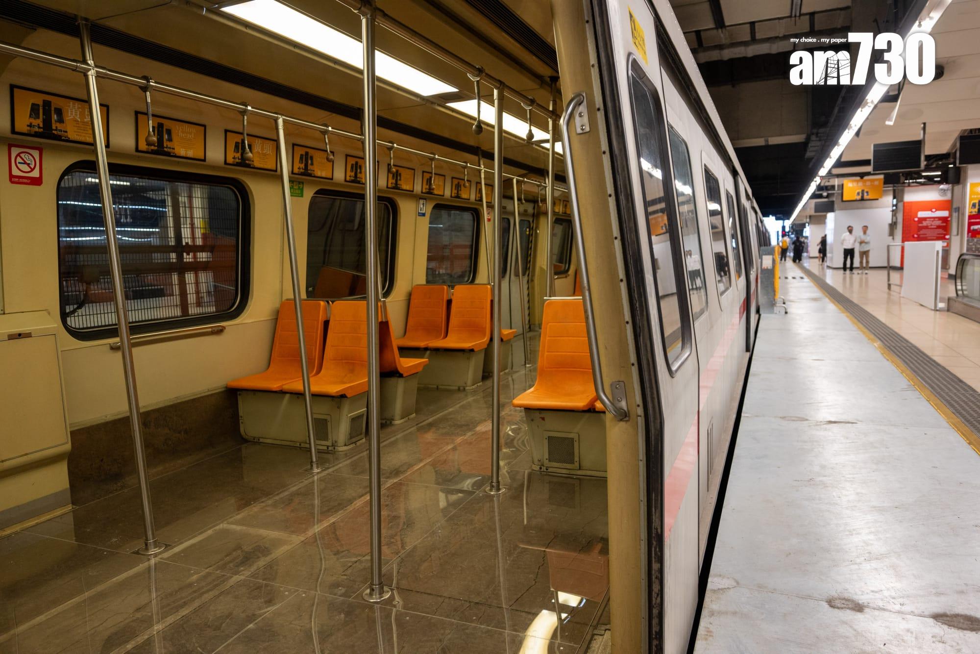 紅磡站舊月台辦「站見」鐵路展,重現三款退役列車,4.27起開放參觀。(陳奕釗攝)