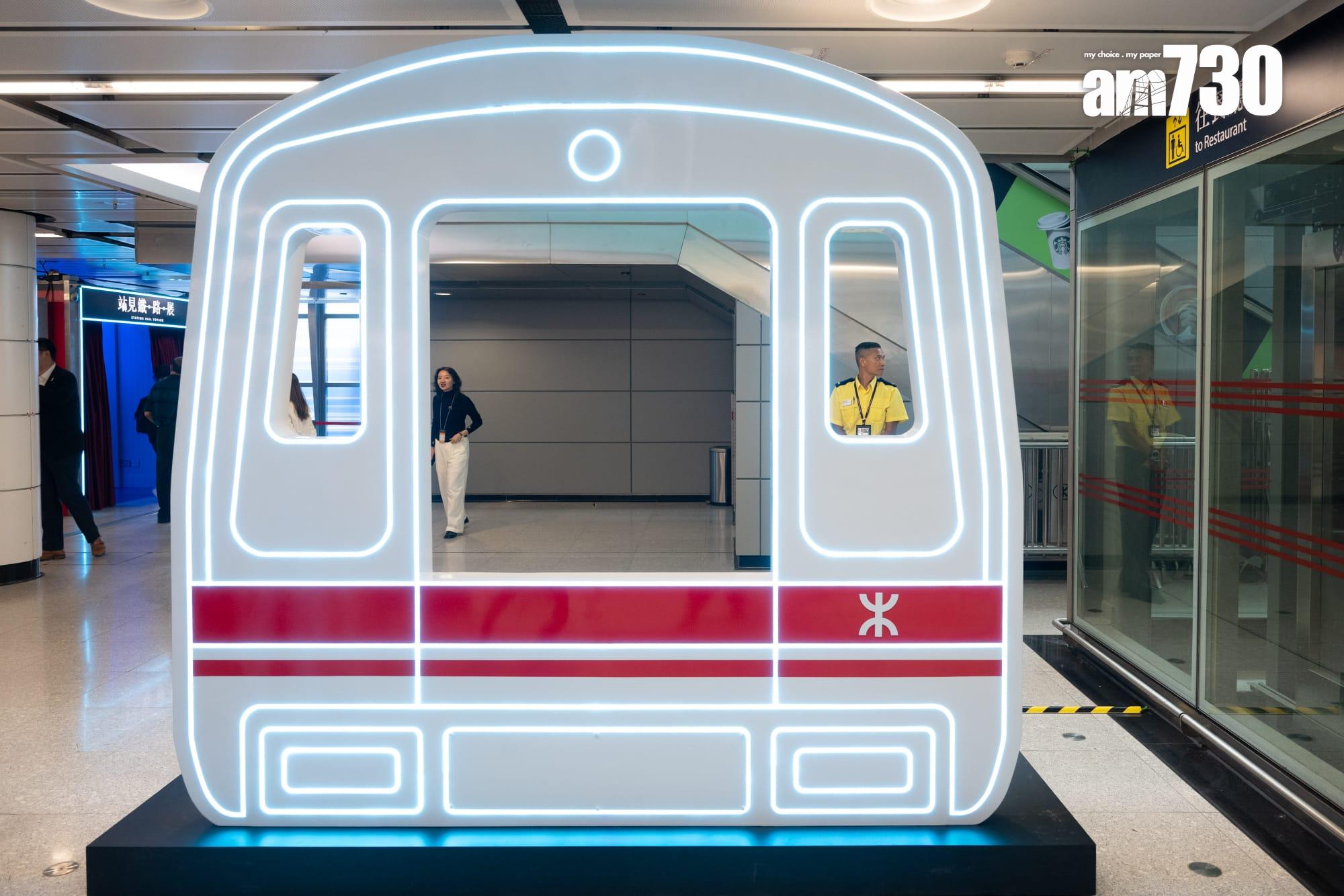 紅磡站舊月台辦「站見」鐵路展,重現三款退役列車,4.27起開放參觀。(陳奕釗攝)