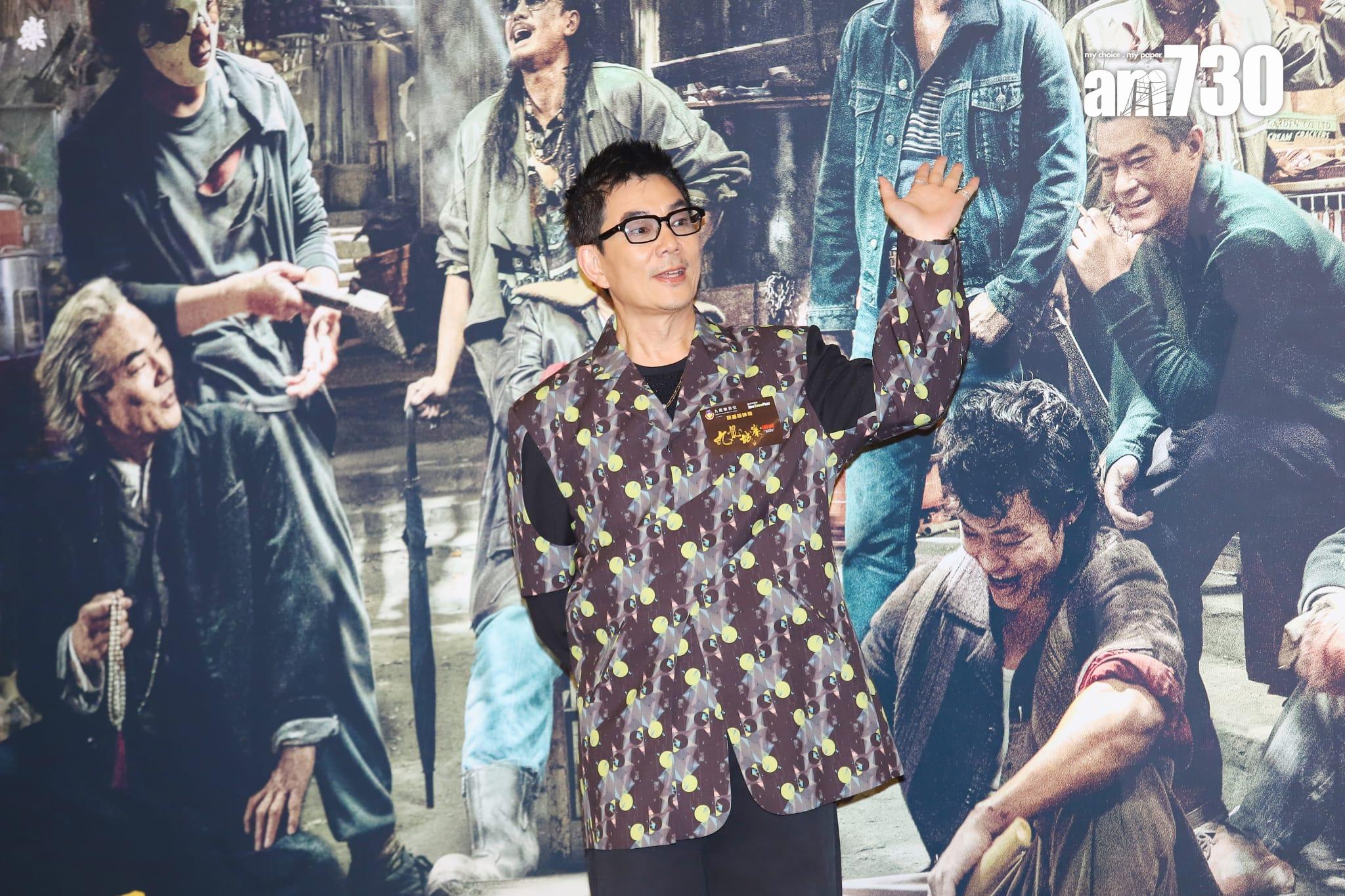 任賢齊笑言下次要為鄭保瑞剃頭以作補償。(羅錦鴻攝)