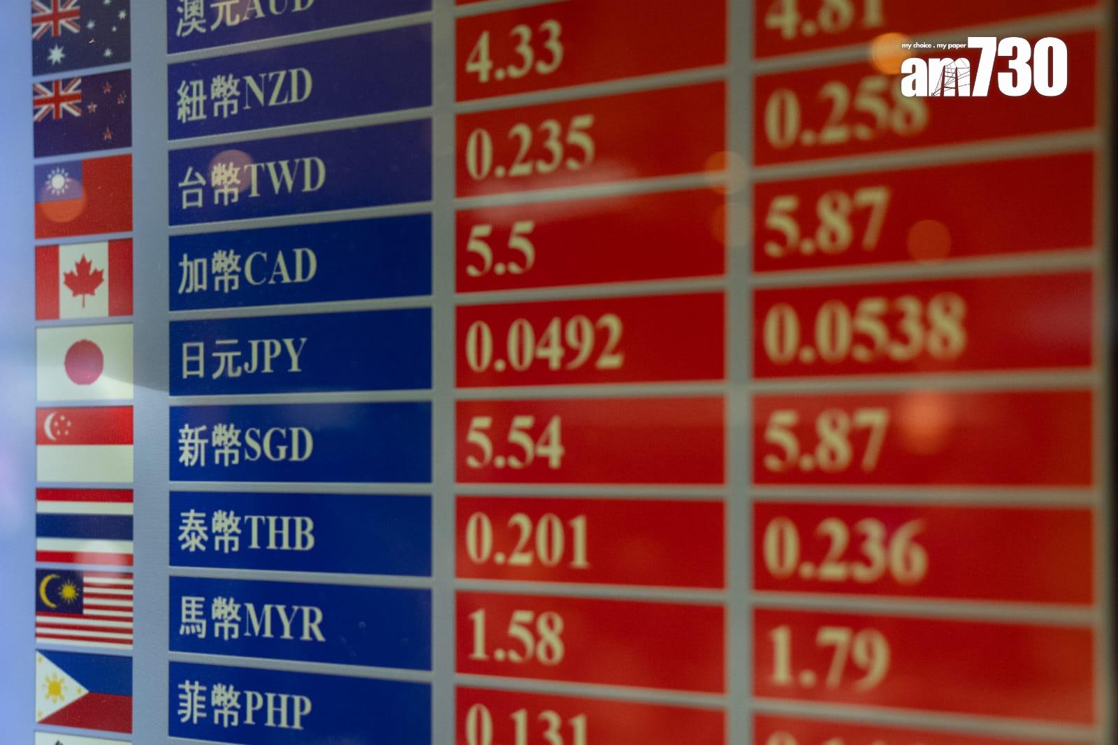 日圓匯率走勢|日本央行不加息 兌港元跌穿5算(林靄怡攝)