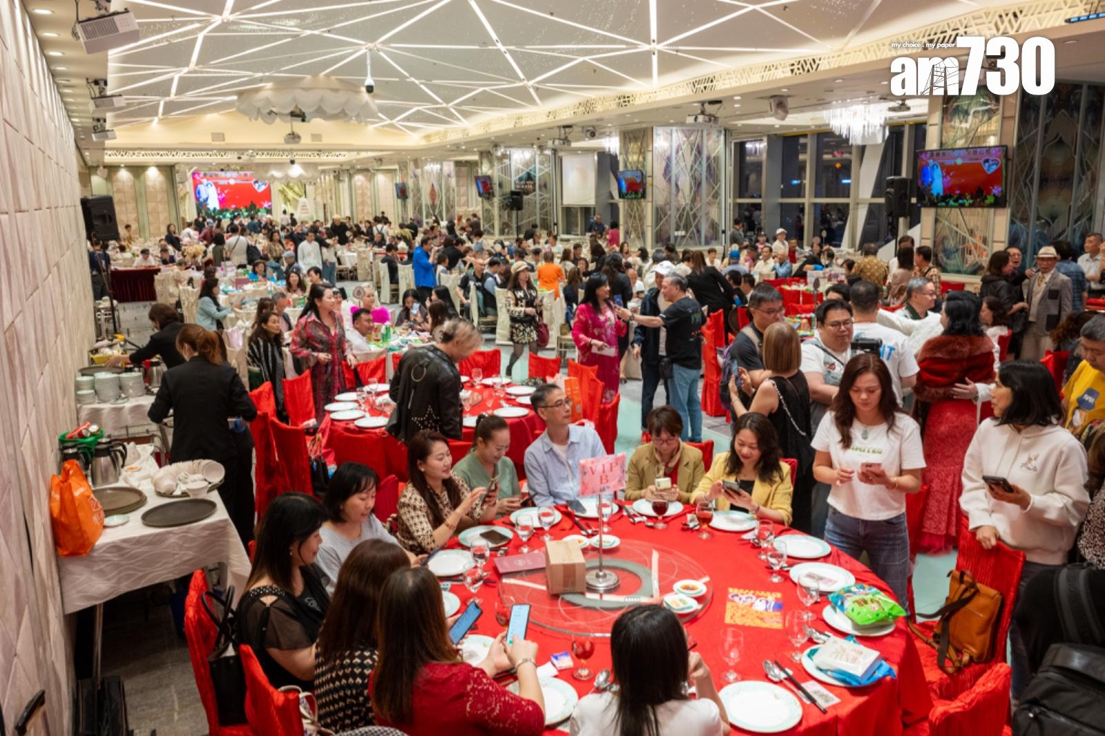 黃夏蕙人生最後派對在尖沙咀舉行。(陳奕釗攝)