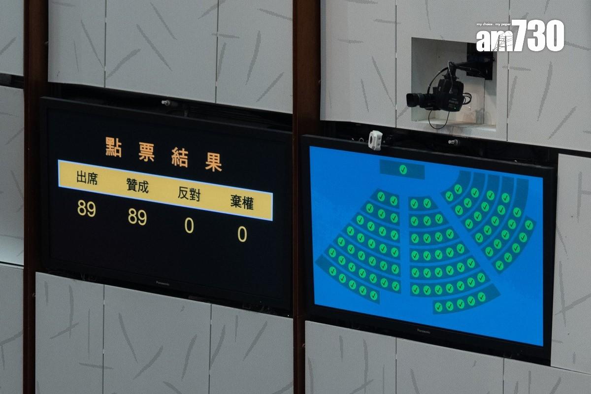 《基本法》23條立法獲立法會全票通過。(資料圖片/林靄怡攝)