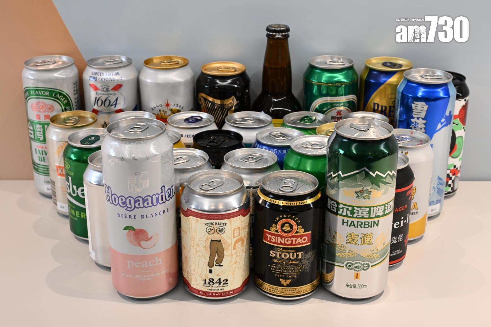 消委會|1罐啤酒熱量等於1碗飯 全部樣本檢出生物胺 大量攝入或致噁心嘔吐(陳奕釗攝)