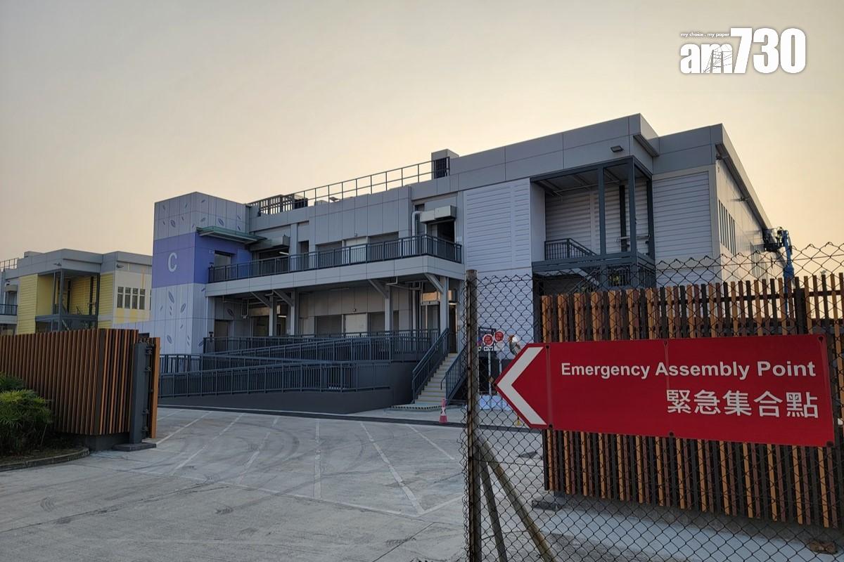 香港感染控制中心2021年落成並啟用。(資料圖片/鍾式明攝)