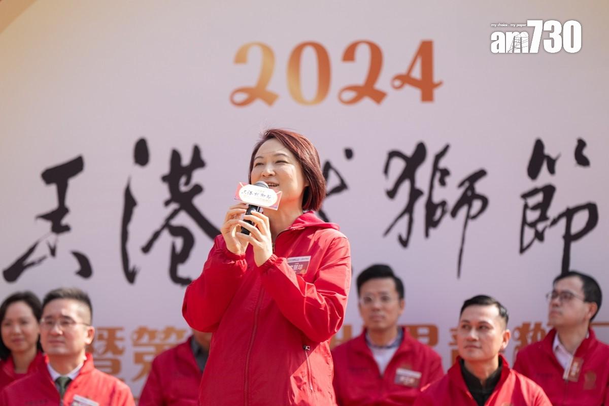 李慧琼強調愛國與否是情感體現,不愛國不會有懲罰。(資料圖片/林靄怡攝)