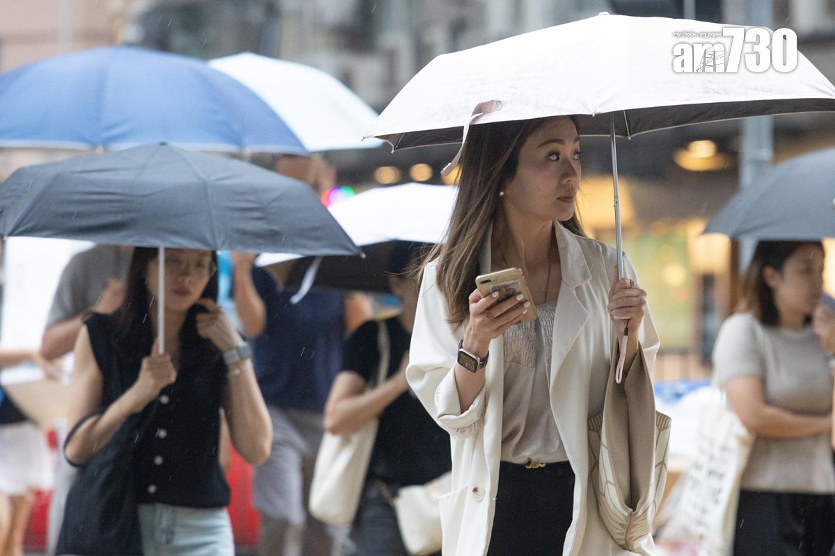 本港繼續有驟雨和雷暴。(資料圖片/蘇文傑攝)