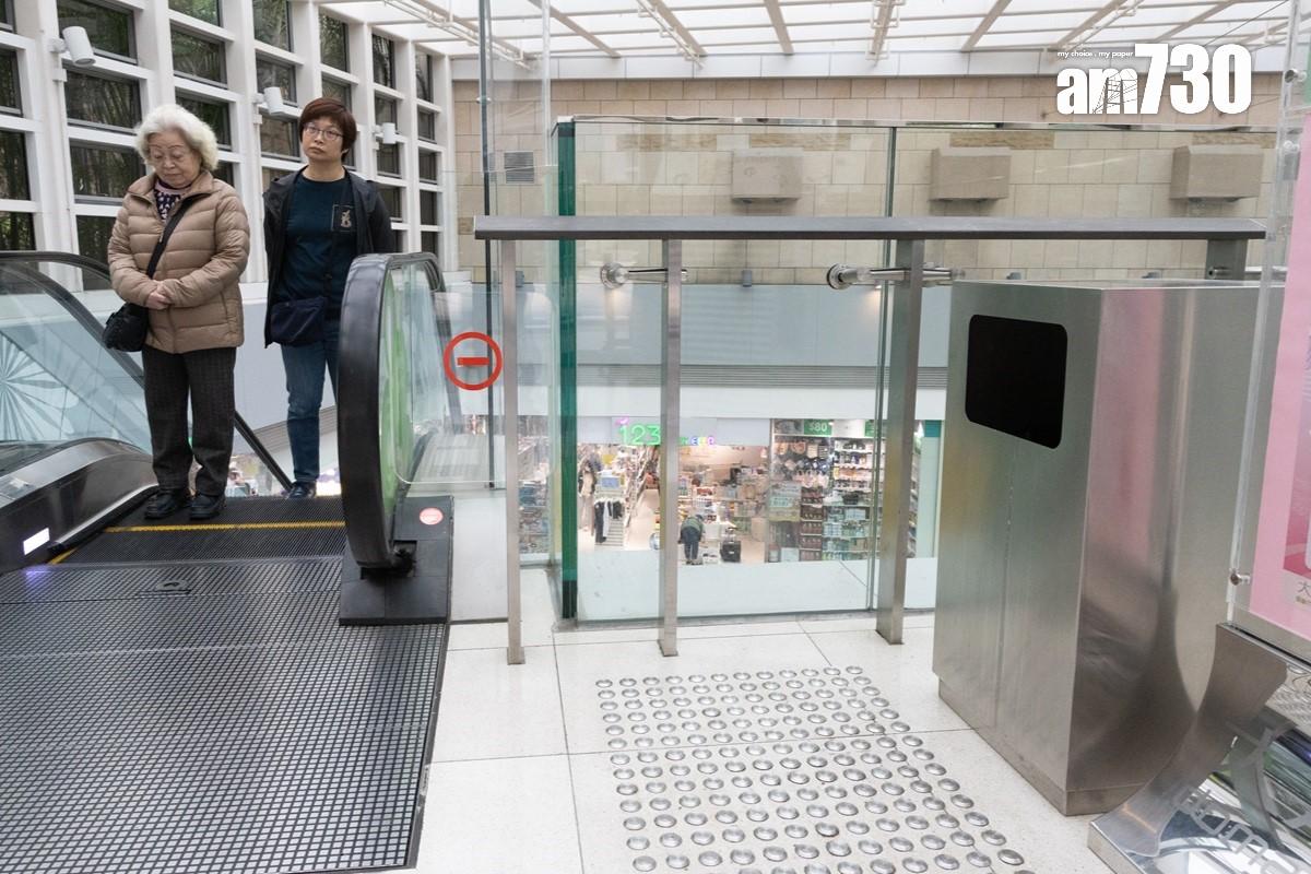 清潔工人職工會組織幹事梁芷茵不排除商場日後減少垃圾桶,亂拋垃圾量會增加。(蘇文傑攝)