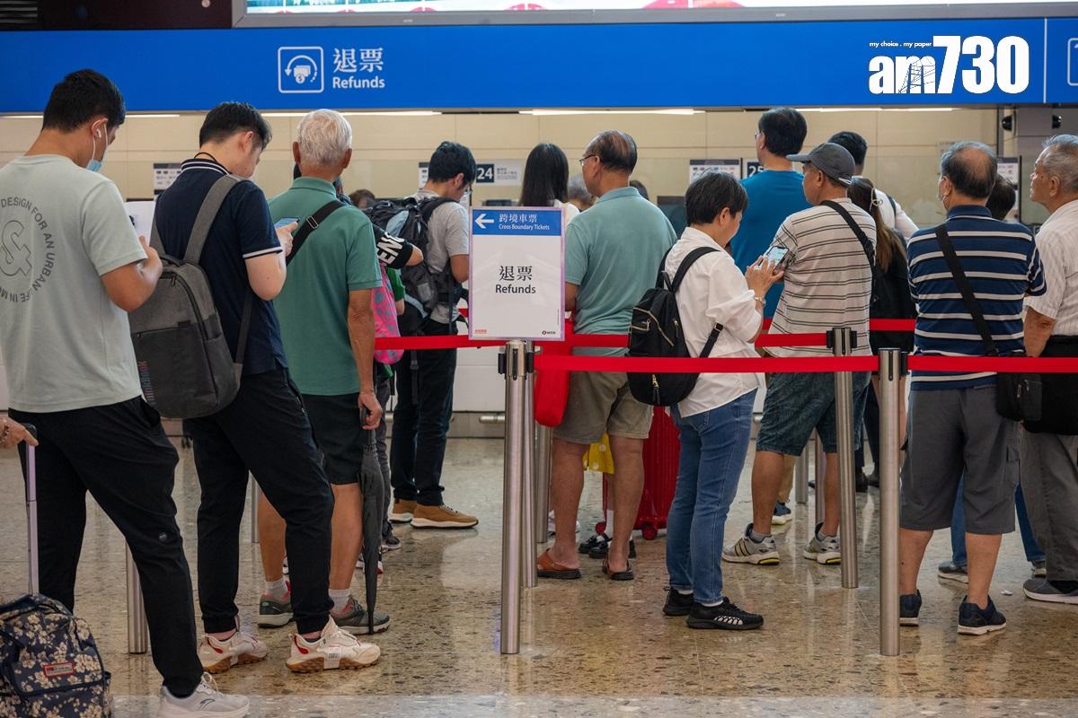 高鐵西九龍管制站去年有1,965萬人次出入境。(資料圖片/陳奕釗攝)