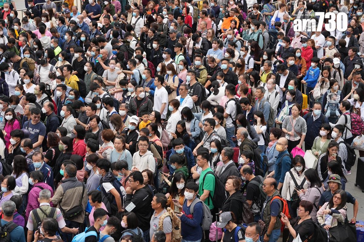 港人北上消費熱潮自通關後有增無減。(資料圖片/陳奕釗攝)