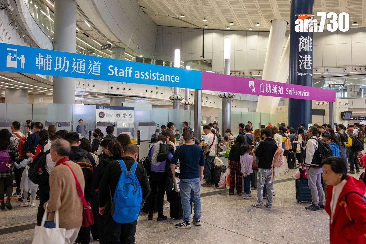 高鐵西九龍管制站去年有1,965萬人次出入境。(資料圖片/陳奕釗攝)