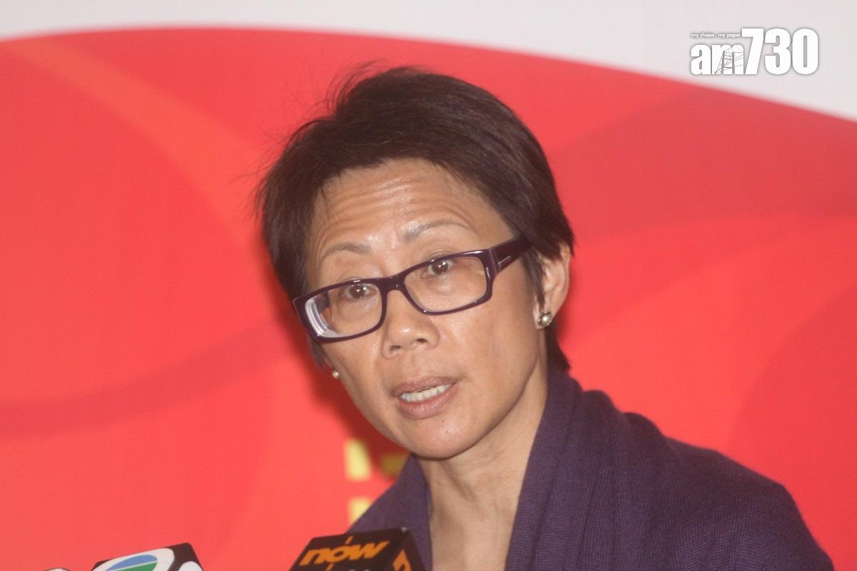 陸恭蕙否認垃圾徵費政策受反對派壓力。(資料圖片)