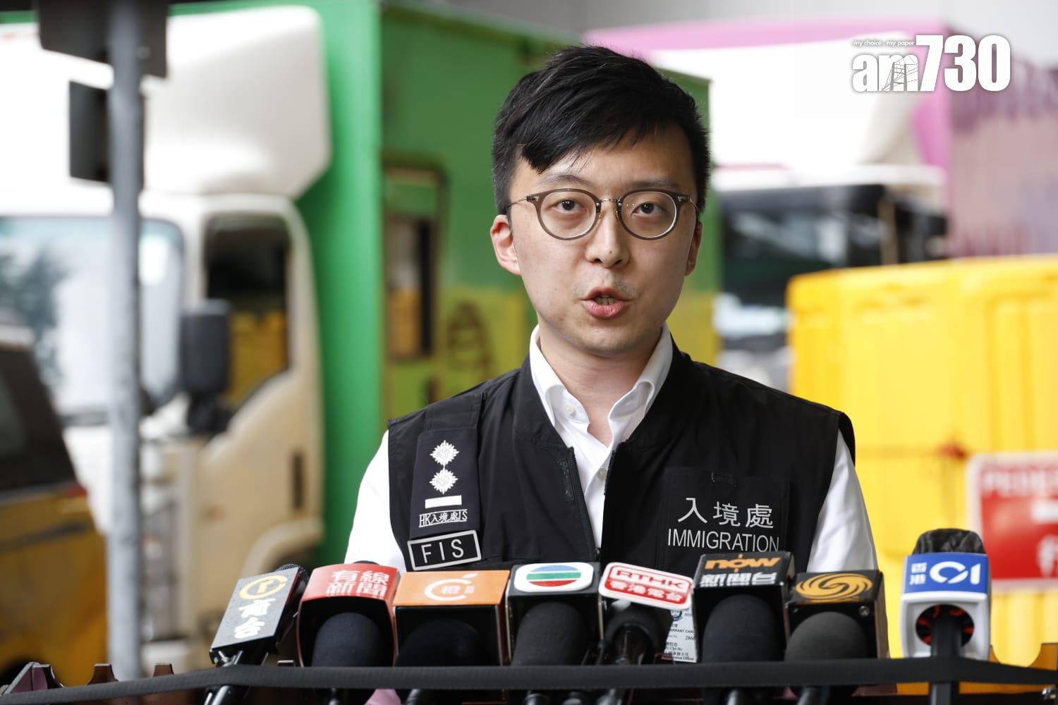 入境事務主任傅哲浩(林俊源攝)