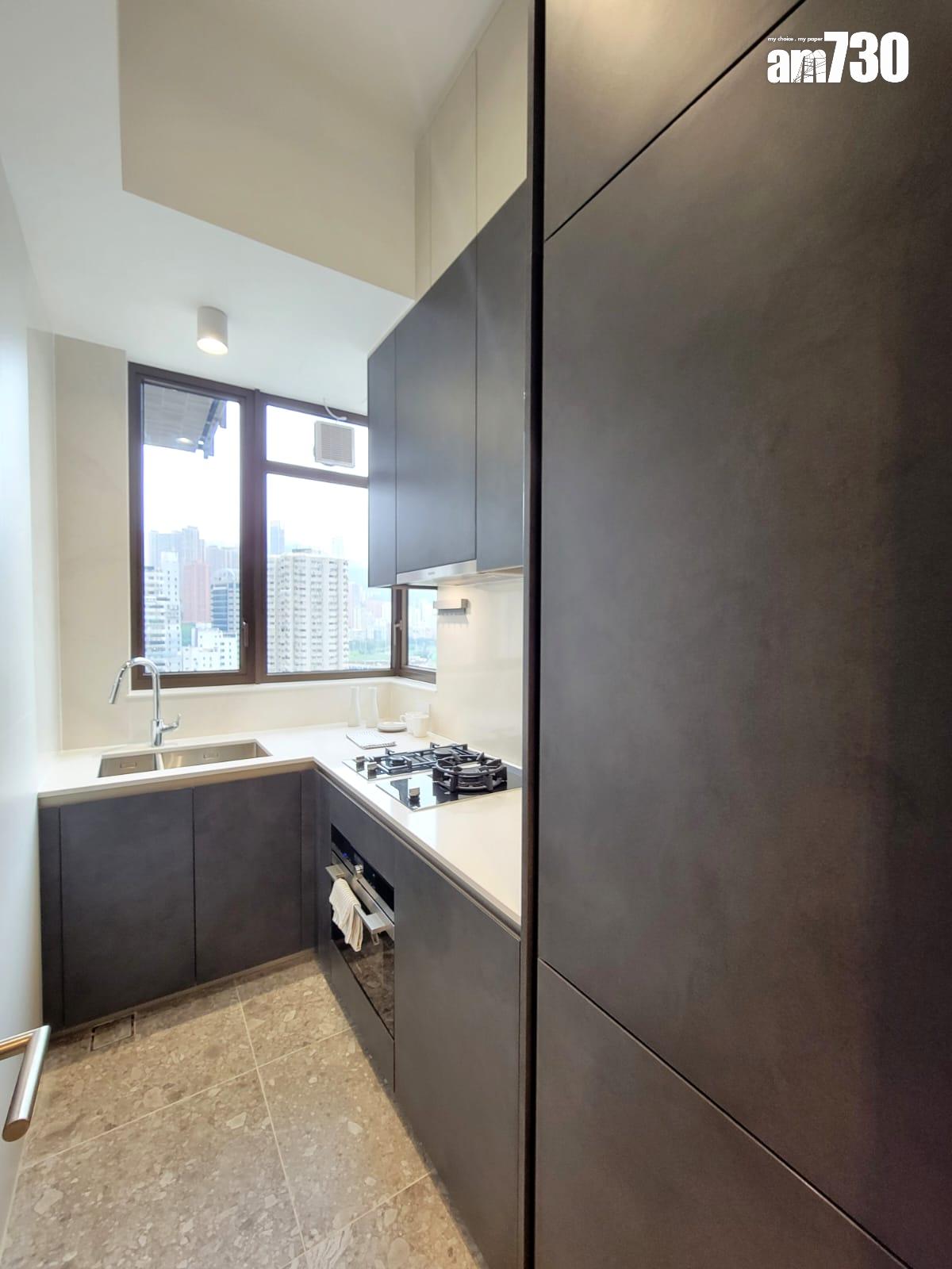 One Wood Road示範單位|460呎連傢俬現樓兩房亮相 樓高3.5米配備等高衣櫃|多圖有片