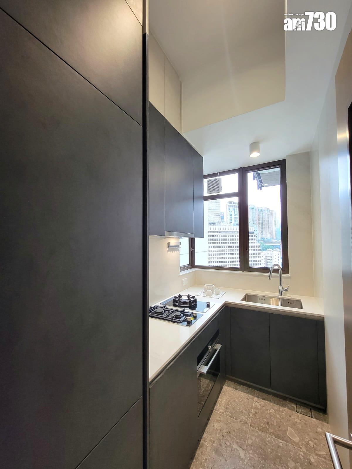 One Wood Road示範單位|460呎連傢俬現樓兩房亮相 樓高3.5米配備等高衣櫃|多圖有片