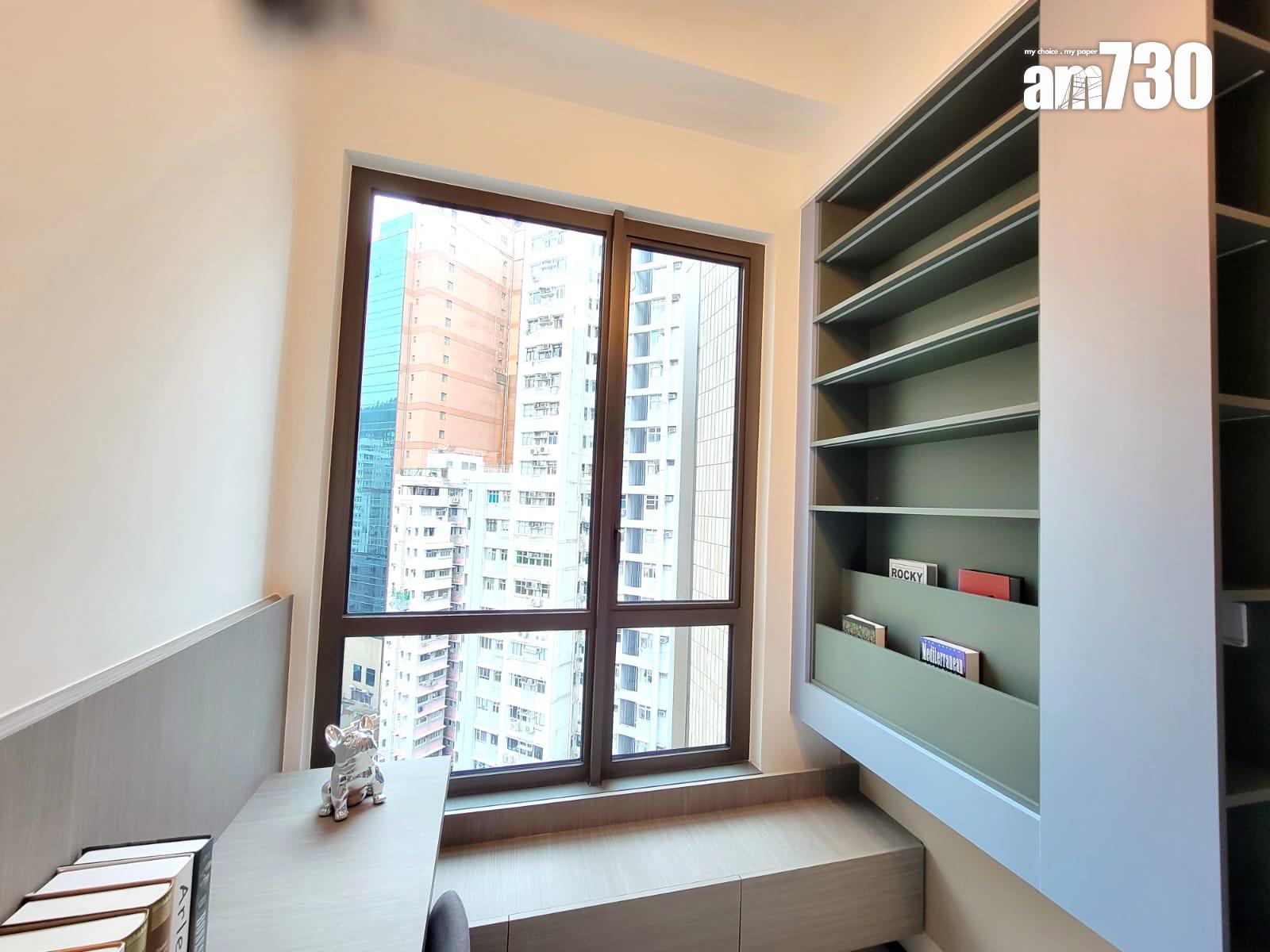 One Wood Road示範單位|460呎連傢俬現樓兩房亮相 樓高3.5米配備等高衣櫃|多圖有片