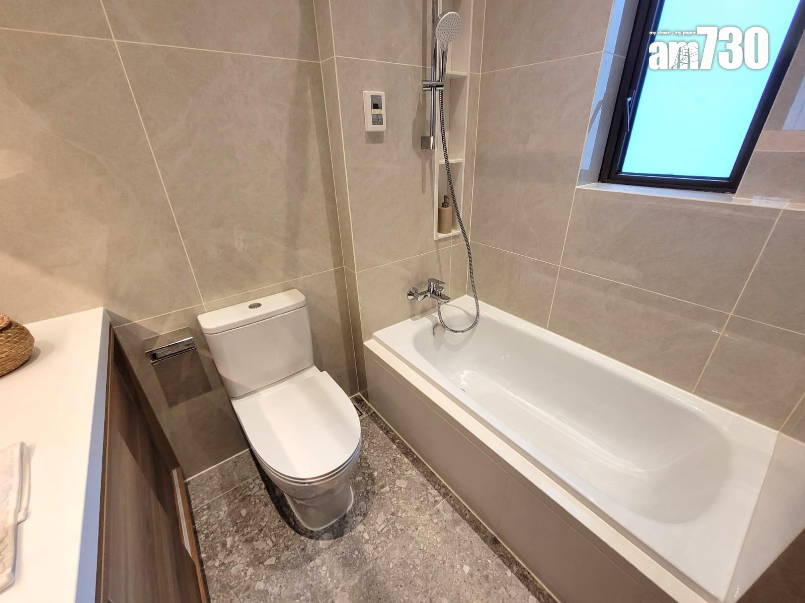 One Wood Road示範單位|460呎連傢俬現樓兩房亮相 樓高3.5米配備等高衣櫃|多圖有片