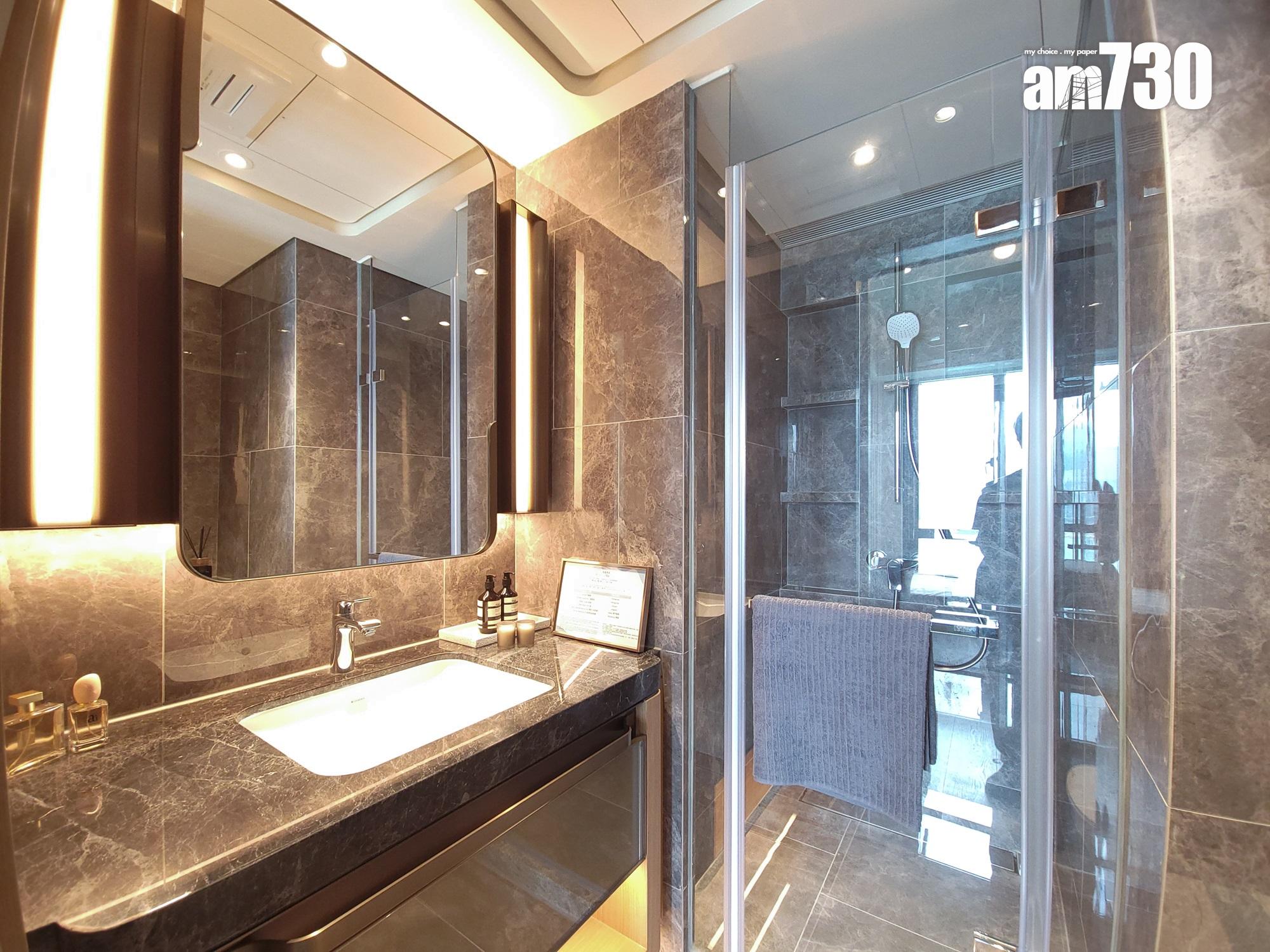 蔚藍東岸示範單位|1329呎連裝修四房享開闊維港景 設私人升降機大堂|多圖有片