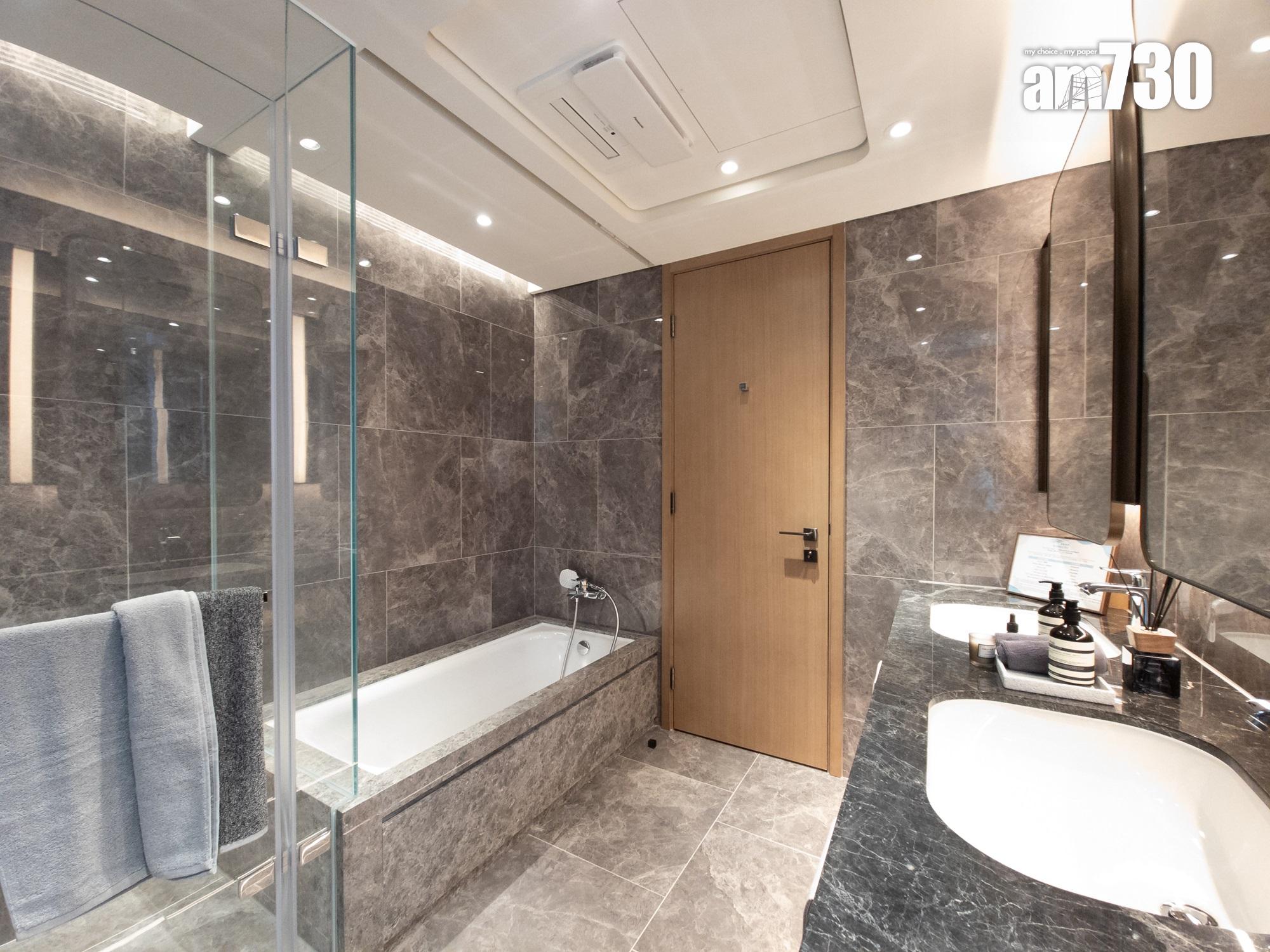 蔚藍東岸示範單位|1329呎連裝修四房享開闊維港景 設私人升降機大堂|多圖有片