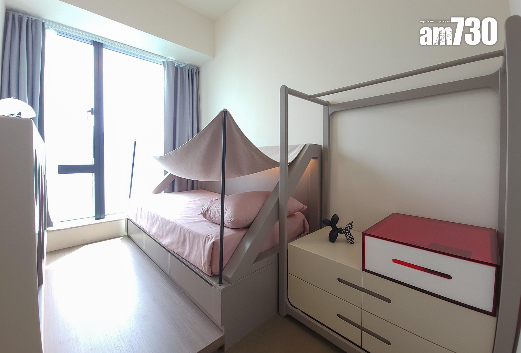 蔚藍東岸示範單位|1329呎連裝修四房享開闊維港景 設私人升降機大堂|多圖有片