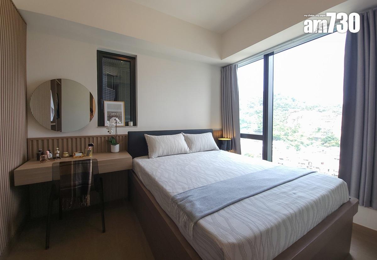 蔚藍東岸示範單位|832呎及845呎三房套木色系作主調 多儲物空間適合家庭客(多圖有片)|油塘新盤