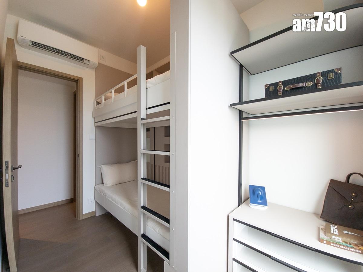 蔚藍東岸示範單位|832呎及845呎三房套木色系作主調 多儲物空間適合家庭客(多圖有片)|油塘新盤