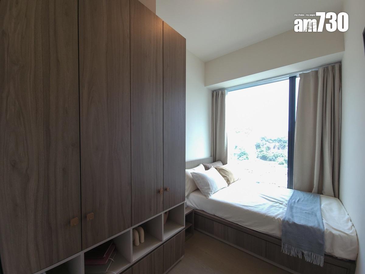 蔚藍東岸示範單位|832呎及845呎三房套木色系作主調 多儲物空間適合家庭客(多圖有片)|油塘新盤