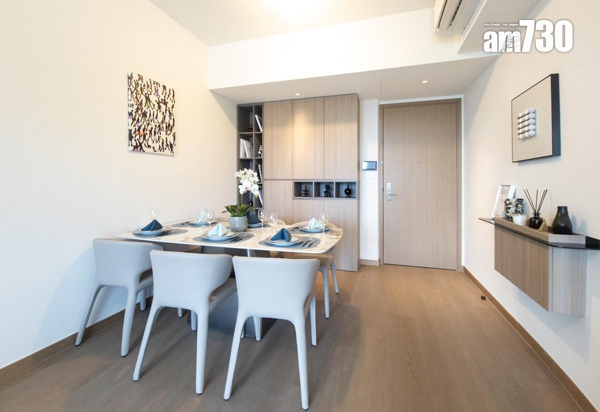 蔚藍東岸示範單位|832呎及845呎三房套木色系作主調 多儲物空間適合家庭客(多圖有片)|油塘新盤