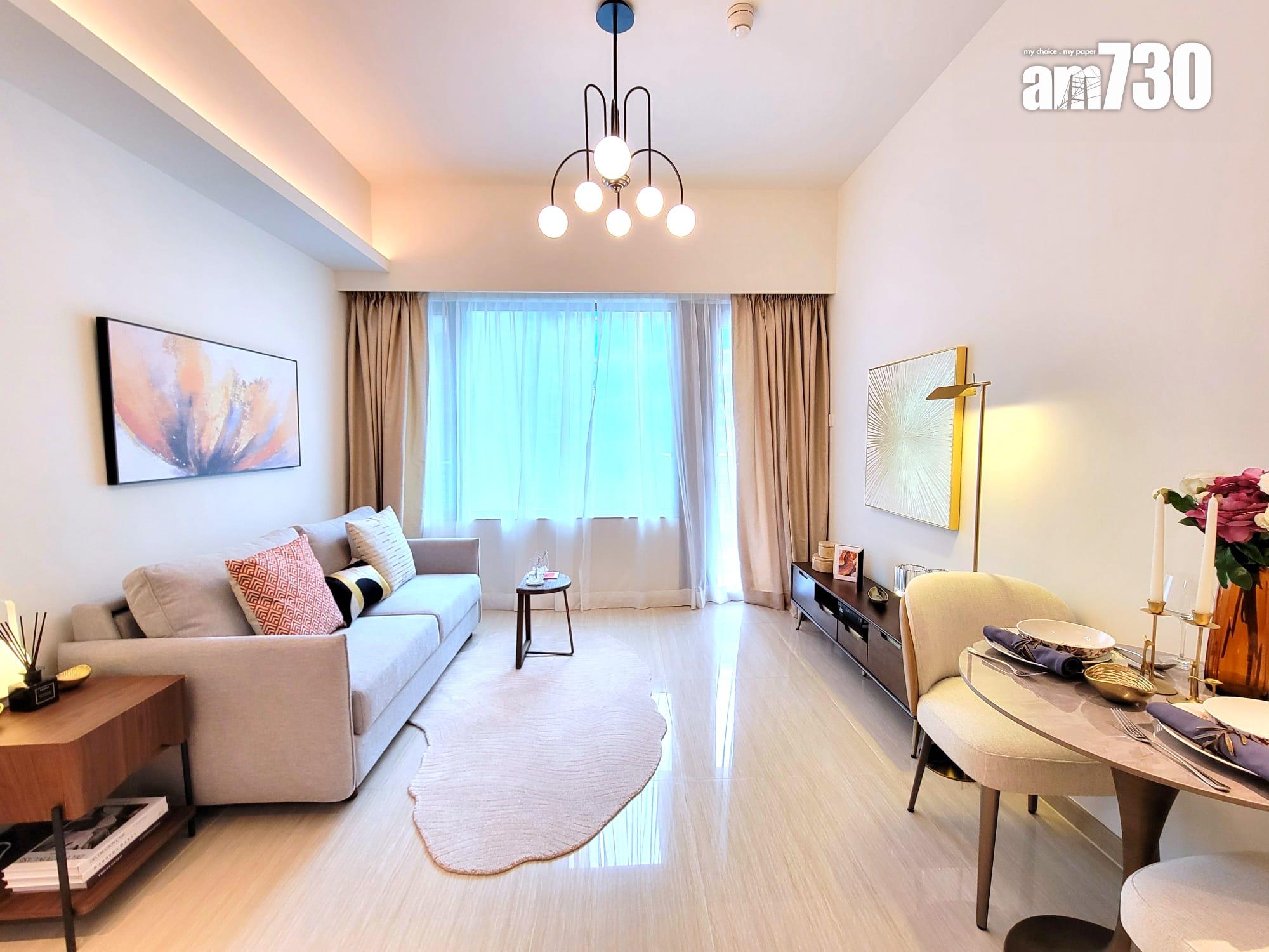 晉環示範單位|兩款290呎連家具開放式戶 一招令住戶靈活調配生活空間|多圖有片