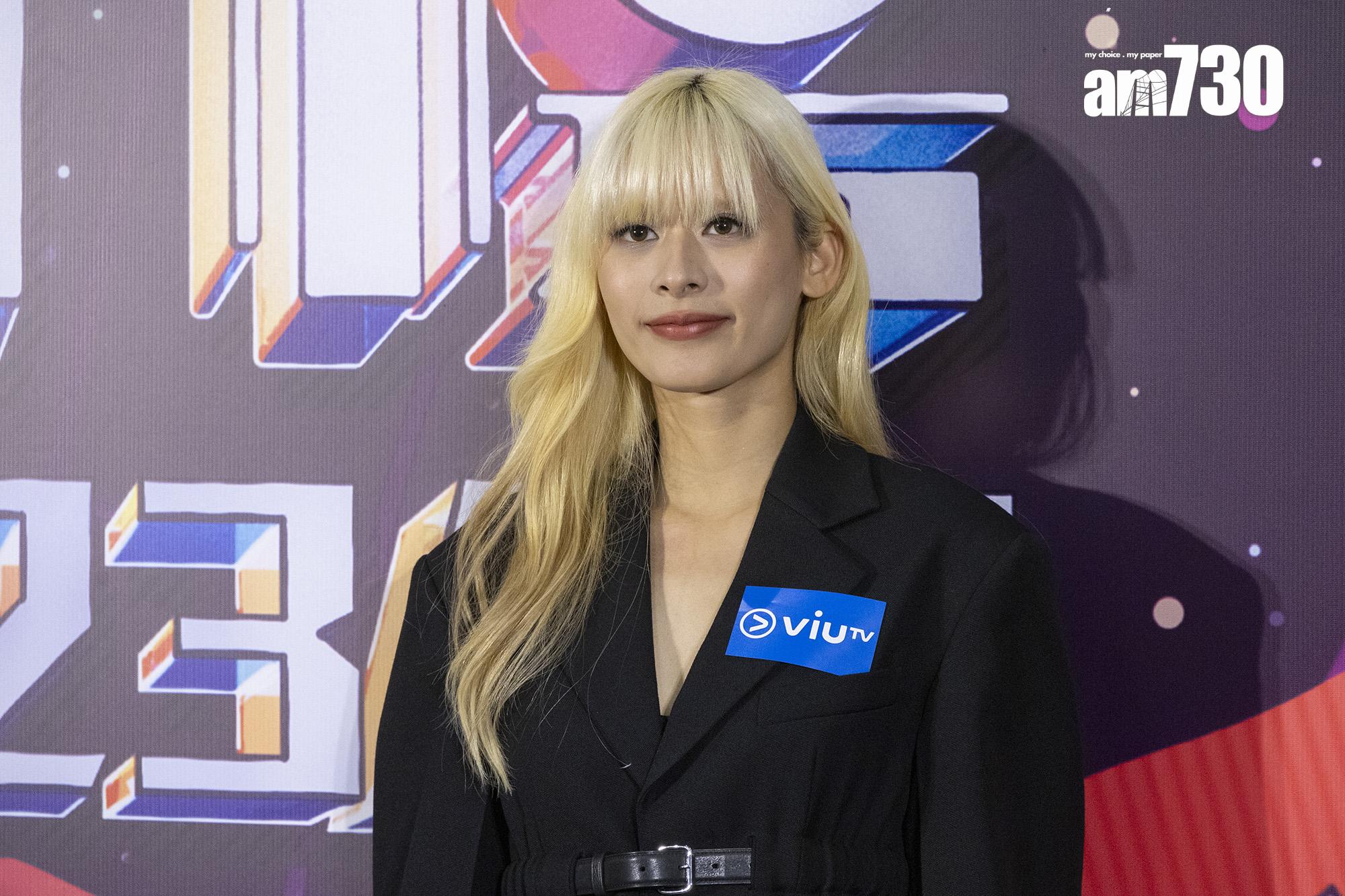 陳泳希JUD擔任《CHILL CLUB 推介榜 年度推介 23/24》嘉賓。(蘇文傑攝)