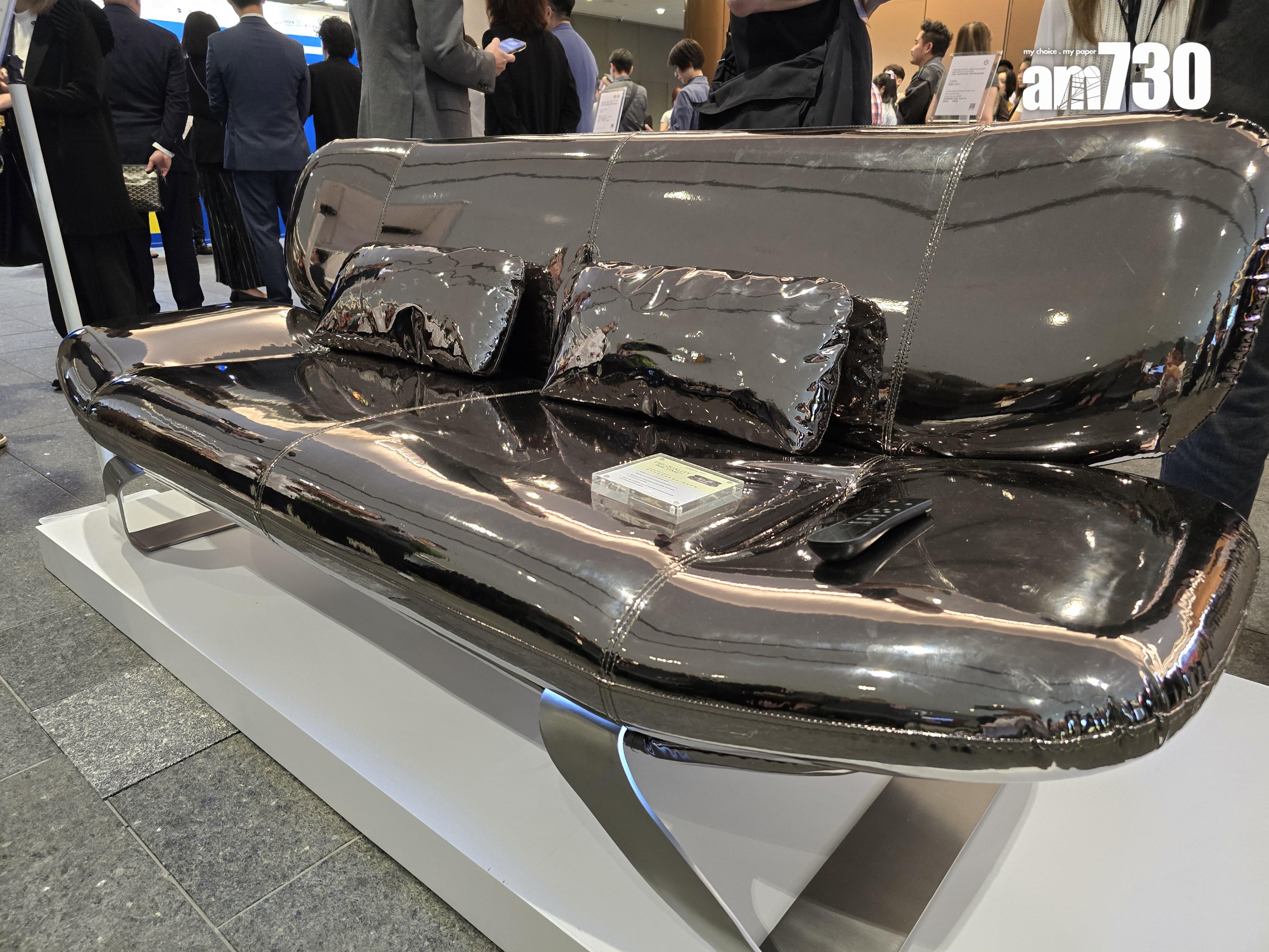 「香港智營設計大賞2024」今日頒獎 嶺南大學推便攜空氣淨化器助改善劏房空氣 攪拌棒咖啡包裝 可降解清潔抹布齊獲獎 (李朗僑攝)