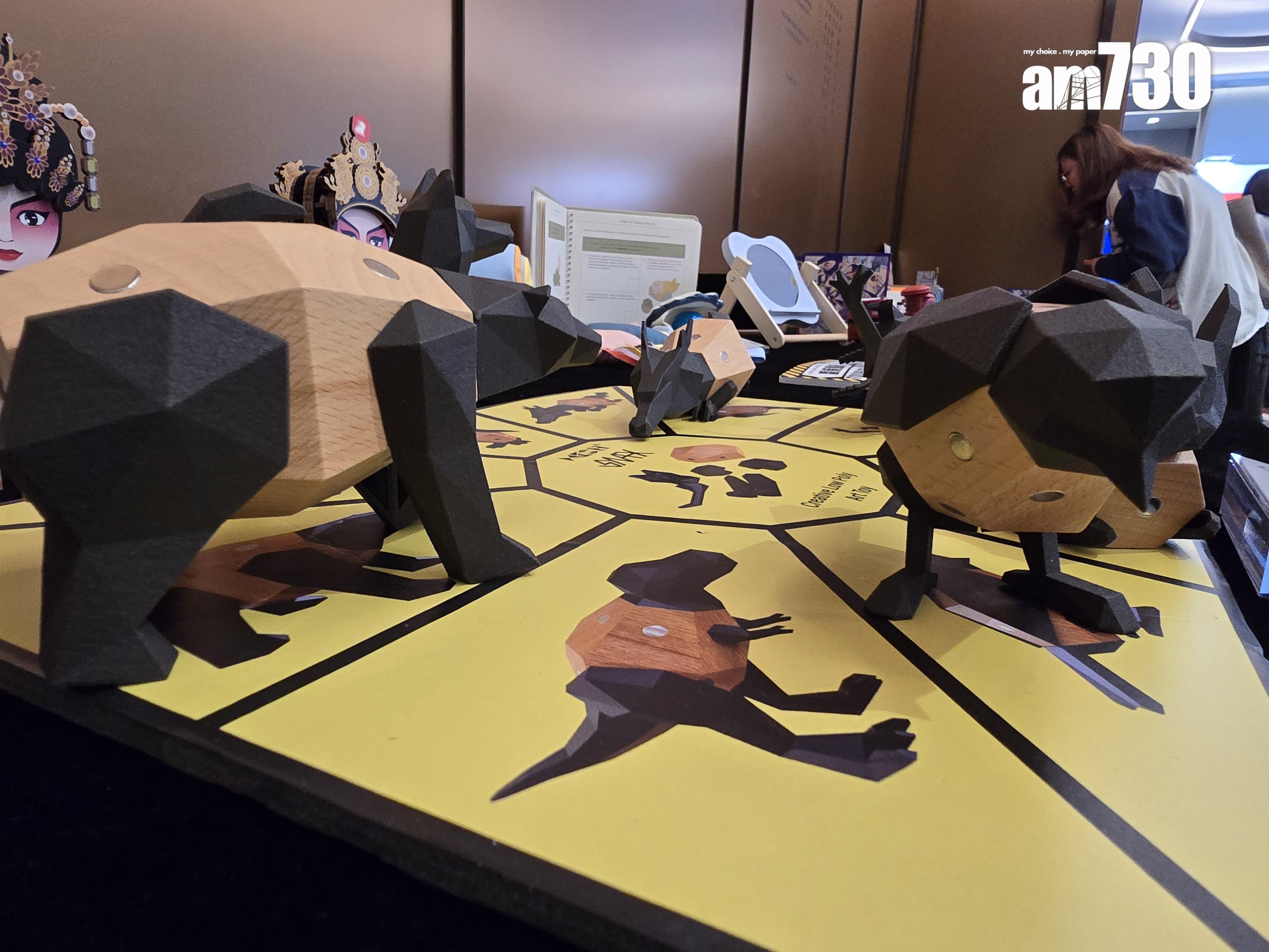 「香港智營設計大賞2024」今日頒獎 嶺南大學推便攜空氣淨化器助改善劏房空氣 攪拌棒咖啡包裝 可降解清潔抹布齊獲獎 (李朗僑攝)