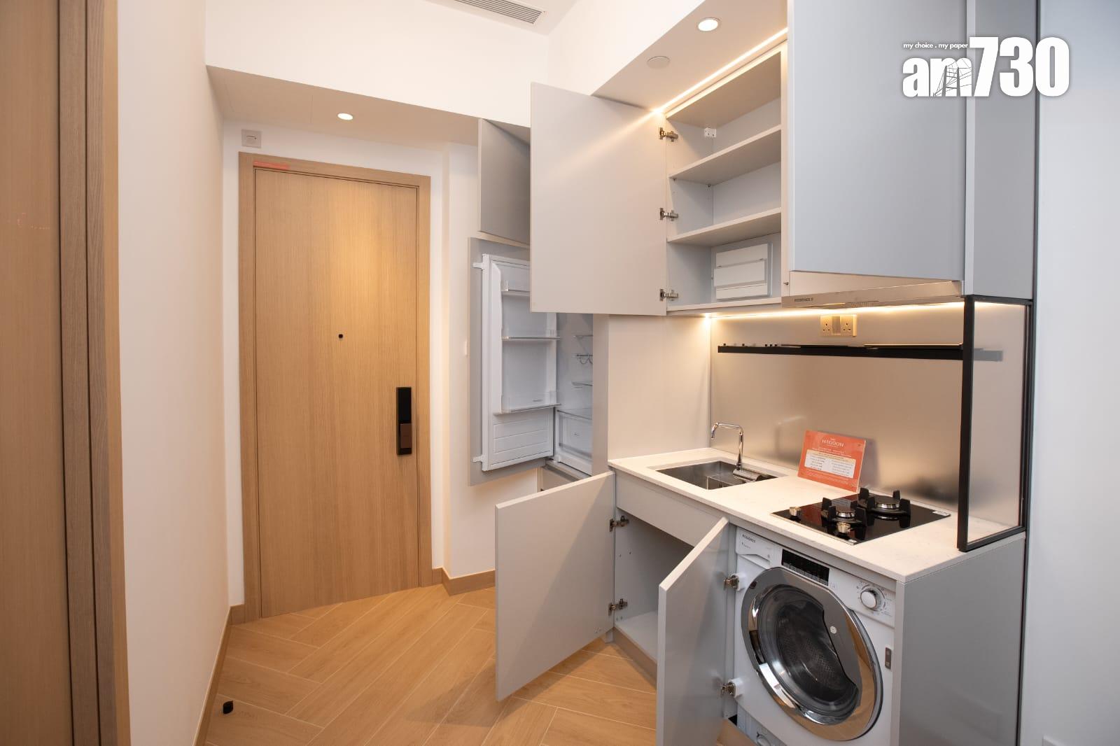 THE HADDON示範單位|262呎一房特高樓底設計 430呎三房儲物空間足|多圖有片