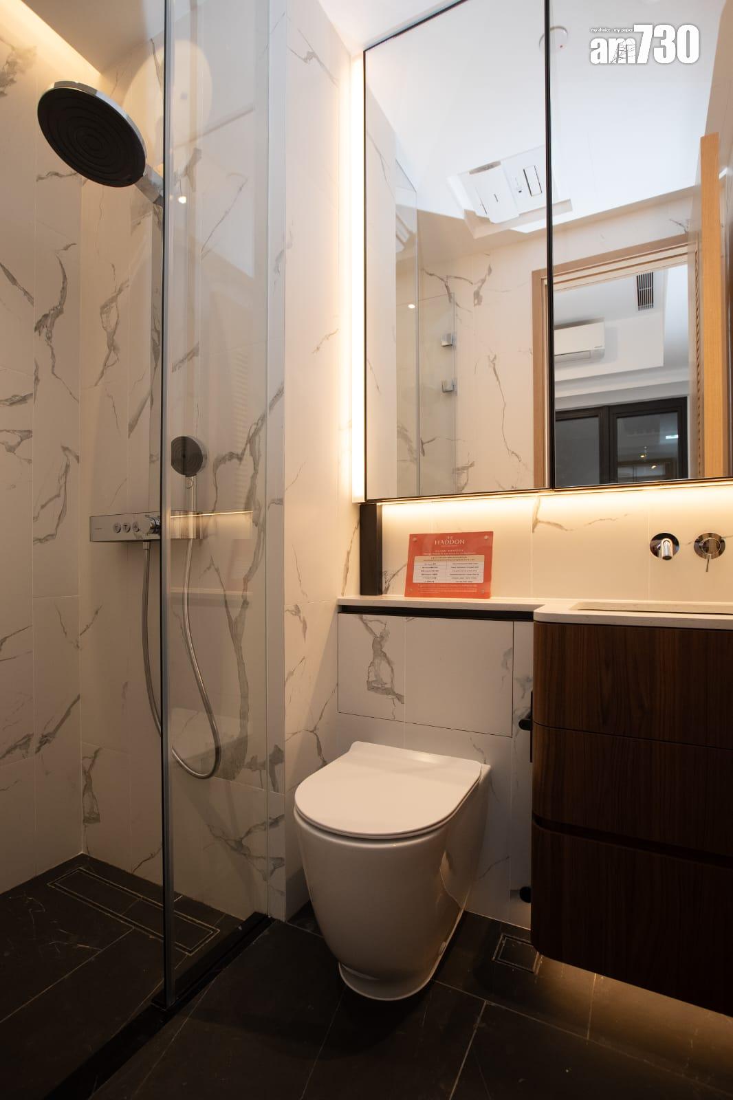 THE HADDON示範單位|262呎一房特高樓底設計 430呎三房儲物空間足|多圖有片