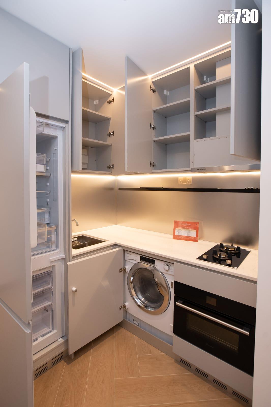 THE HADDON示範單位|262呎一房特高樓底設計 430呎三房儲物空間足|多圖有片