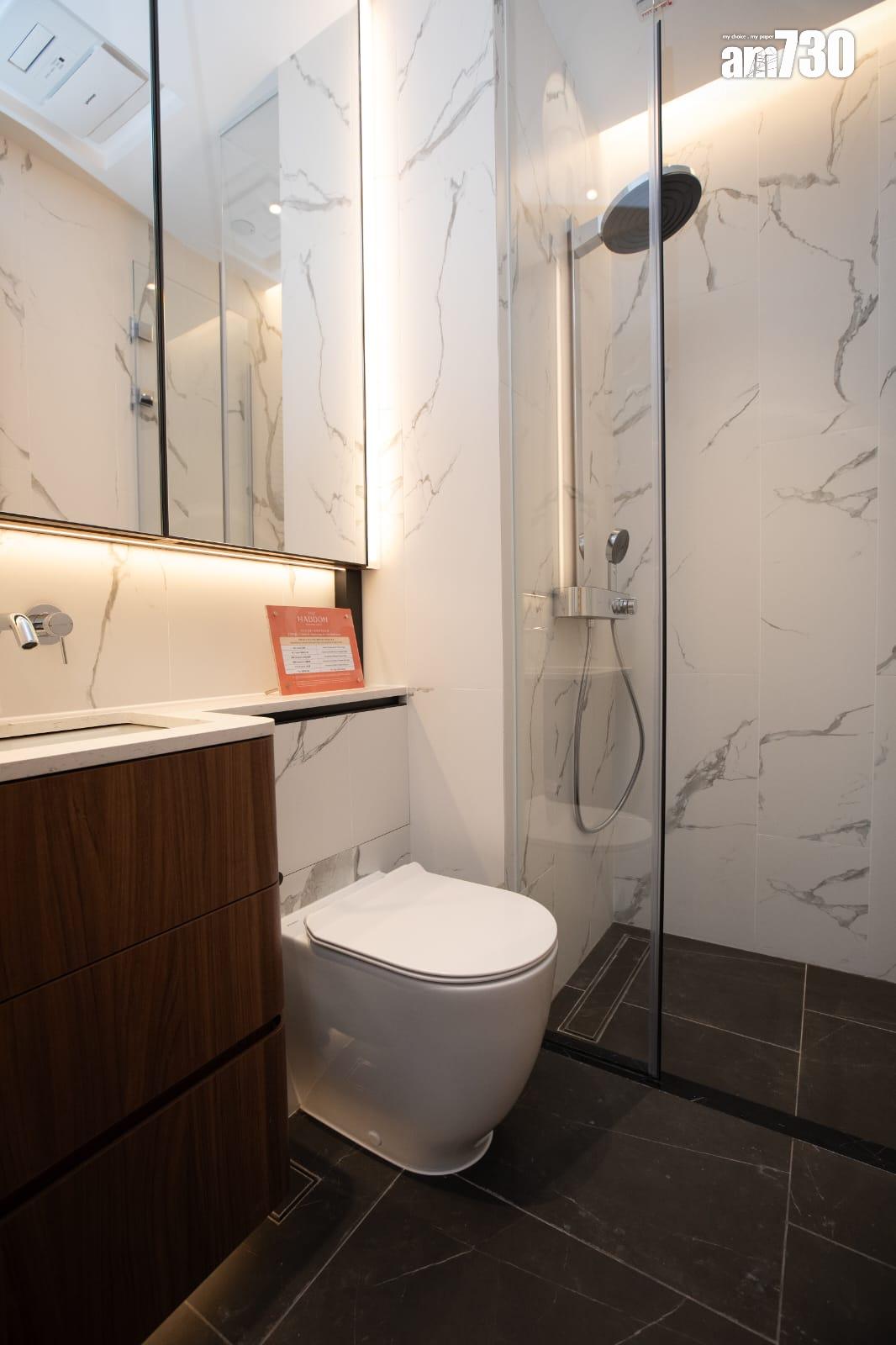 THE HADDON示範單位|262呎一房特高樓底設計 430呎三房儲物空間足|多圖有片